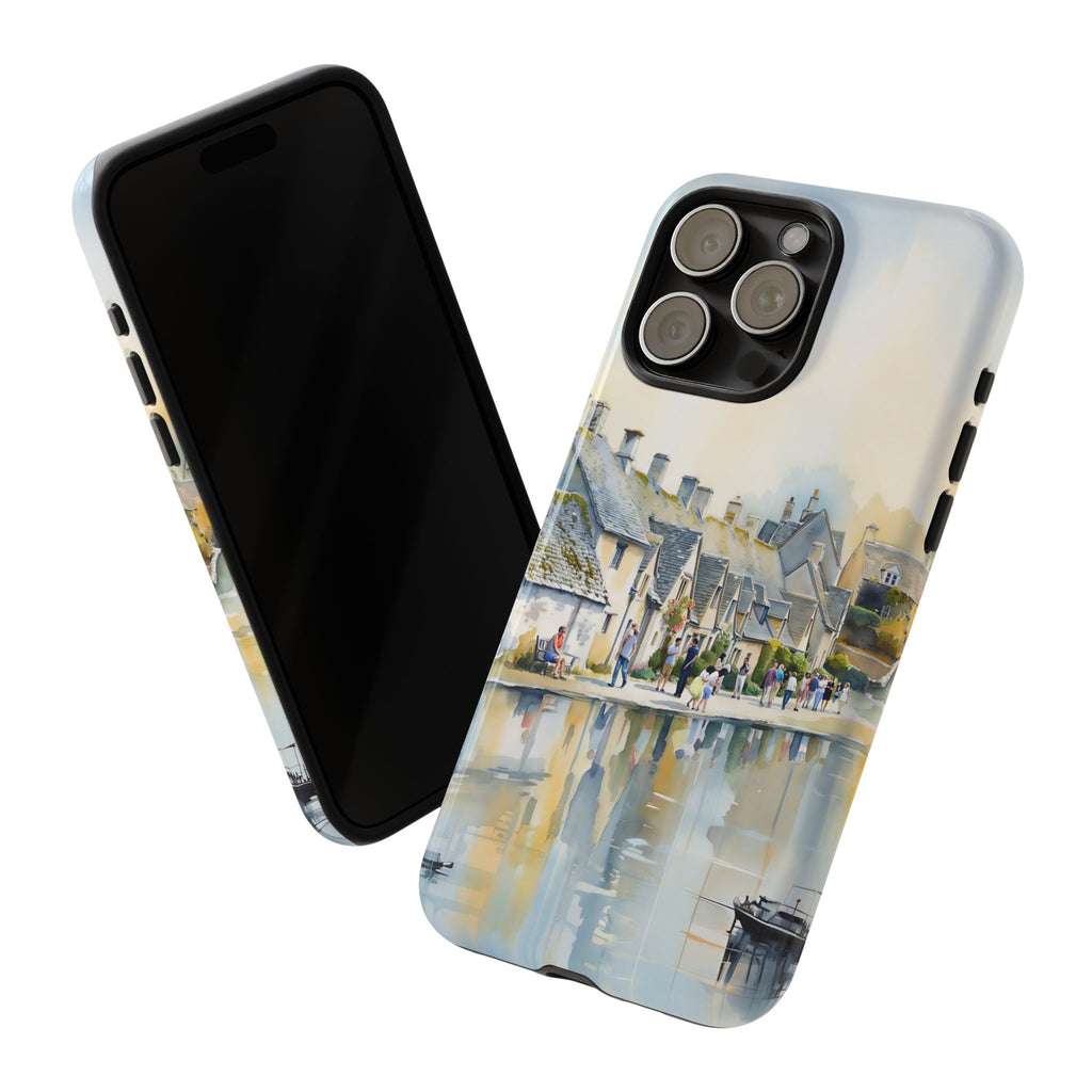 La custodia per iPhone Cotswolds Cottage | La custodia da viaggio dell'Inghilterra senza tempo