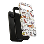 Dog Pattern Google Pixel Case | Cute Colourful Dogs