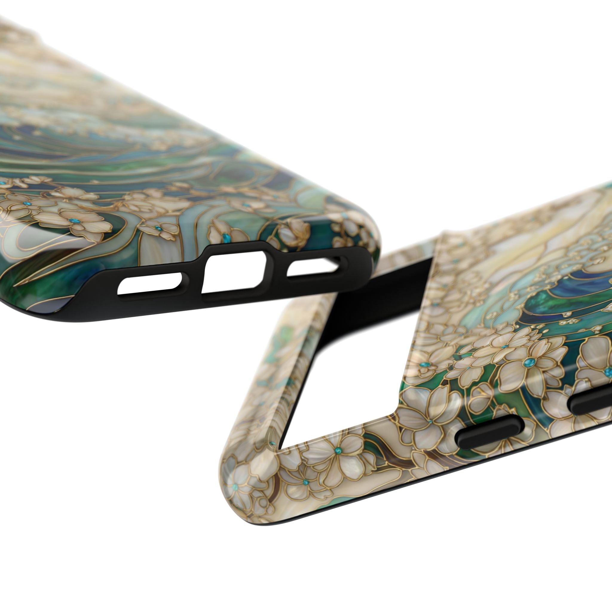 Elegante custodia per Google Pixel con motivo floreale Ocean Wave