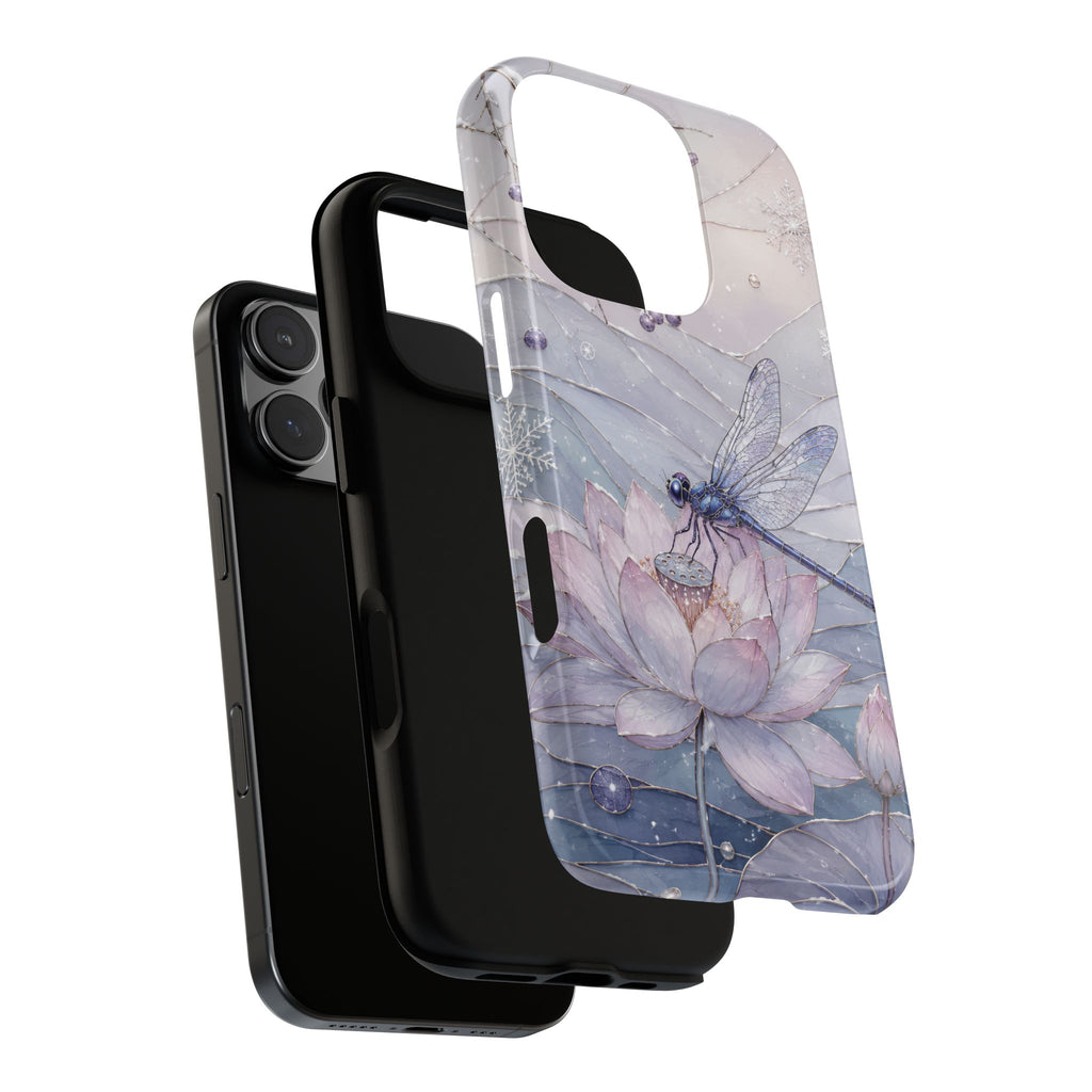 Lotus Dragonfly iPhone Case | Water Lily iPhone Case