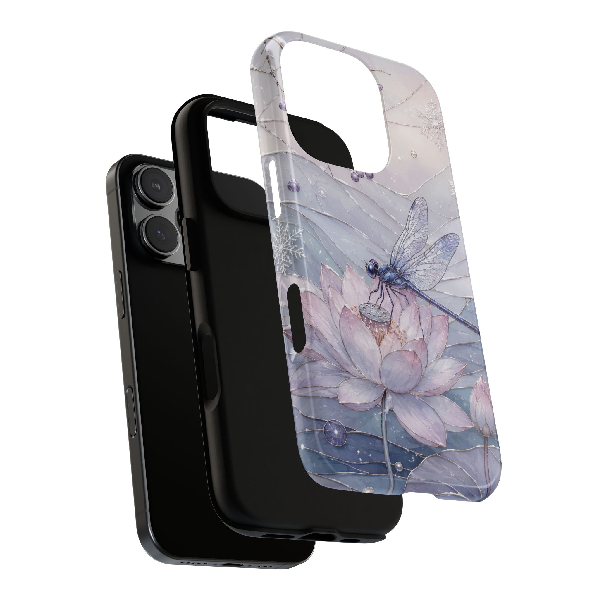 Lotus Dragonfly iPhone Case | Water Lily iPhone Case