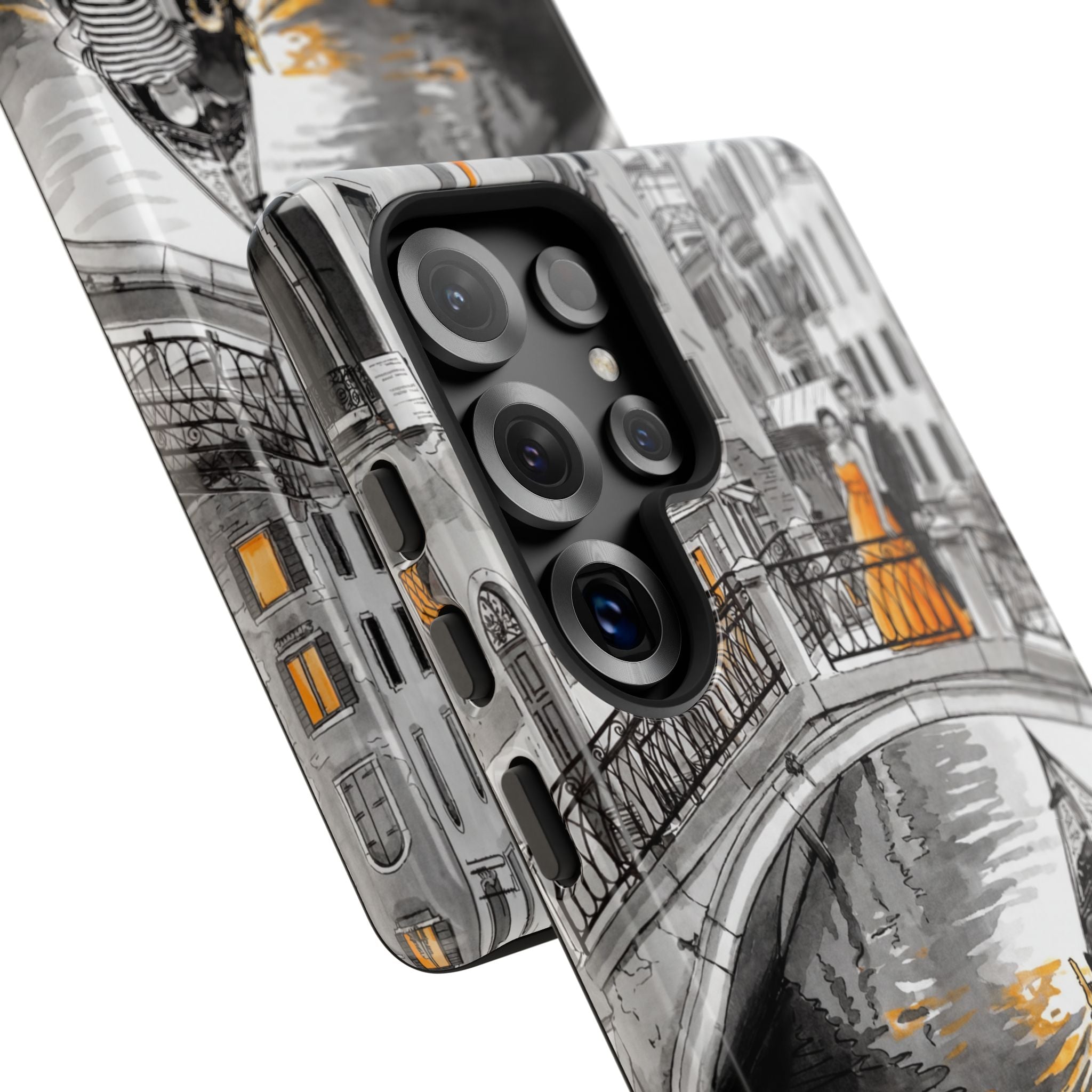 Venice Gondola Samsung Galaxy Case | Romantic Canal Scene Protective Case