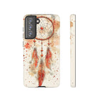 Dreamcatcher Tough Samsung Galaxy Case | Watercolour Feather