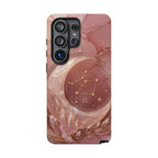 Libra Zodiac Samsung Galaxy Phone Case | Moon Crystal Astrology Phone Case