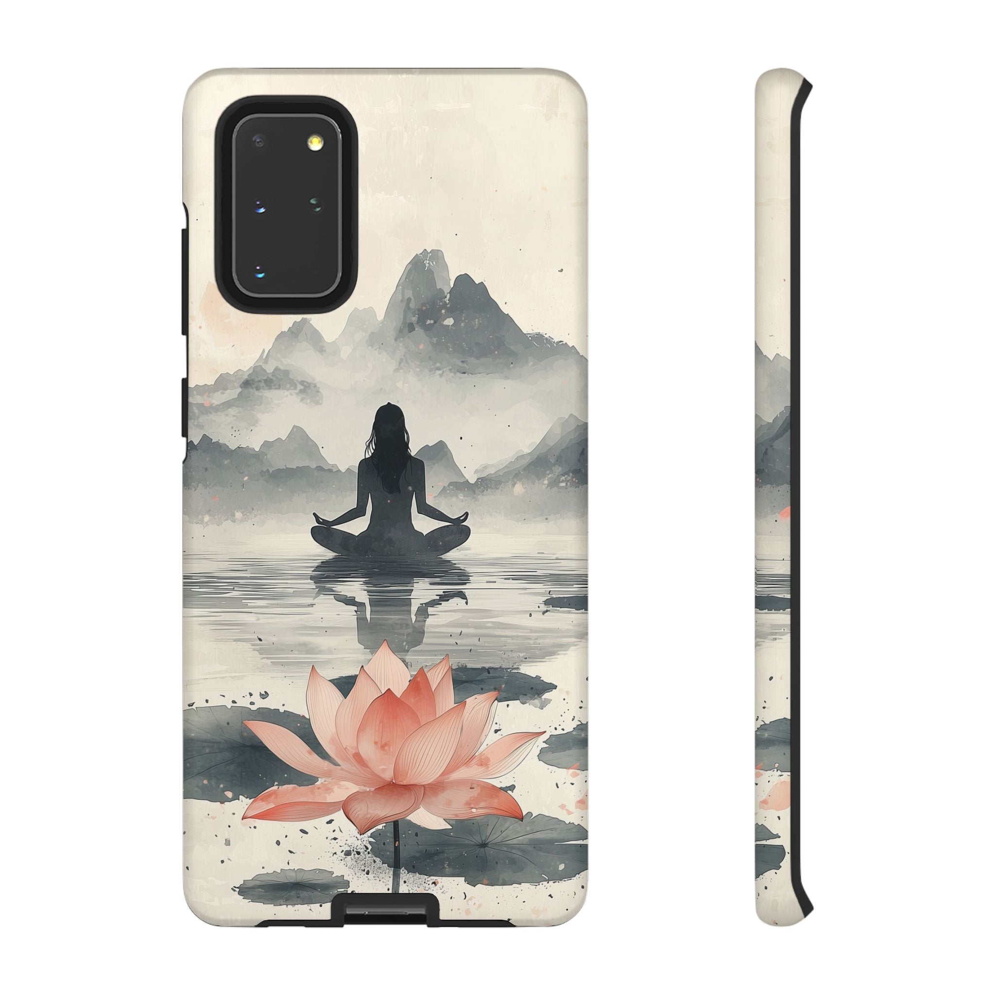 Zen Yoga Meditation Lotus Samsung Galaxy Phone Case