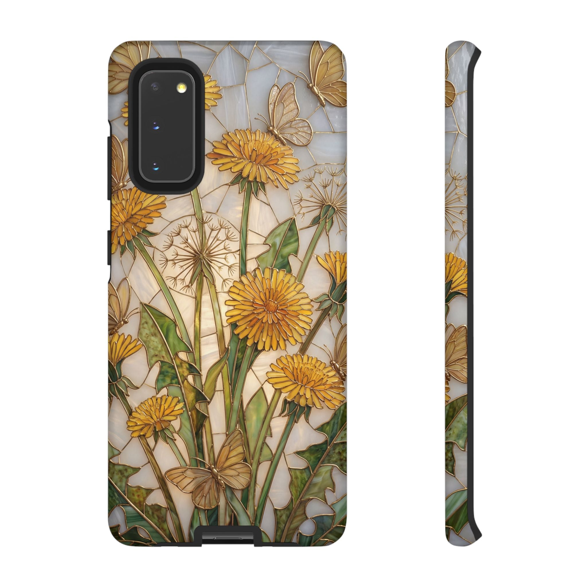Dandelion Bouquet Tough Samsung Galaxy Case — Floral Botanical Protective Cover