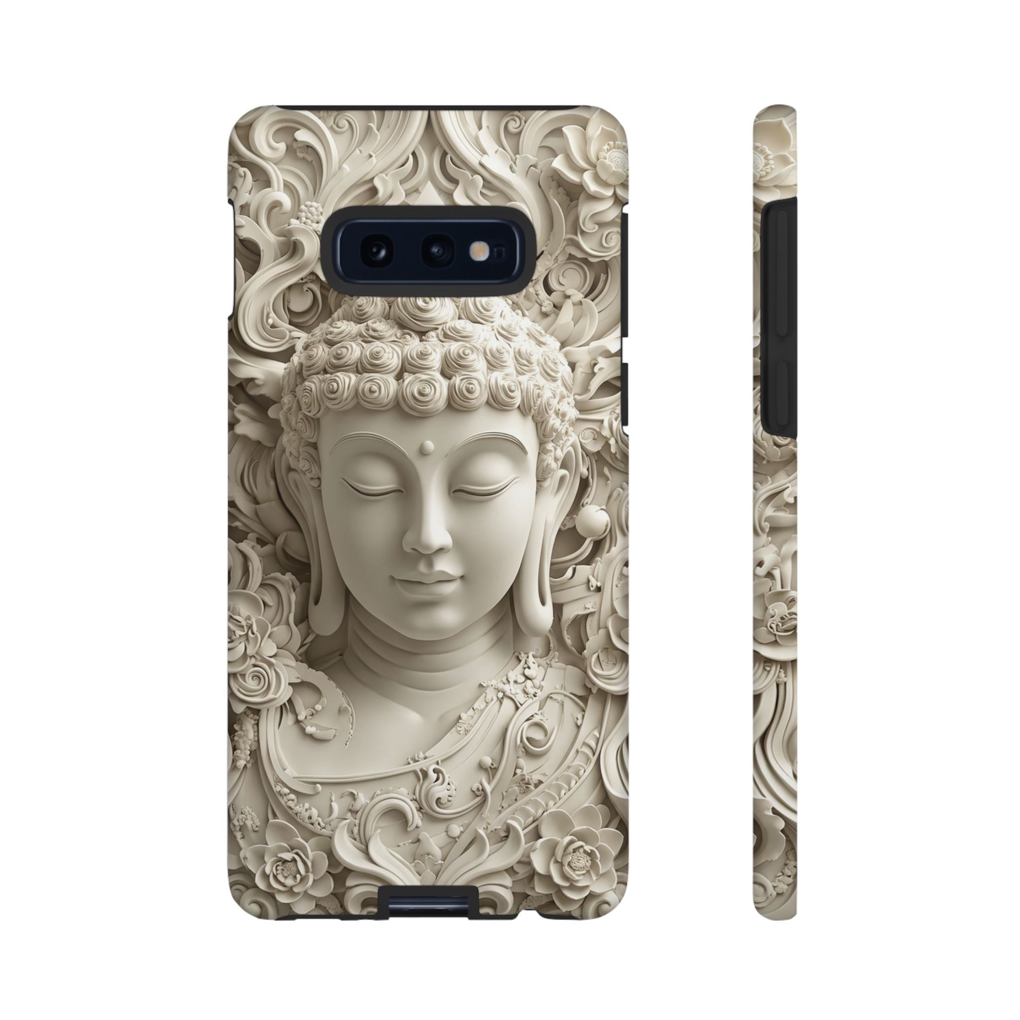 Buddha Relief Samsung Galaxy Case — Serene Zen Protective Phone Cover
