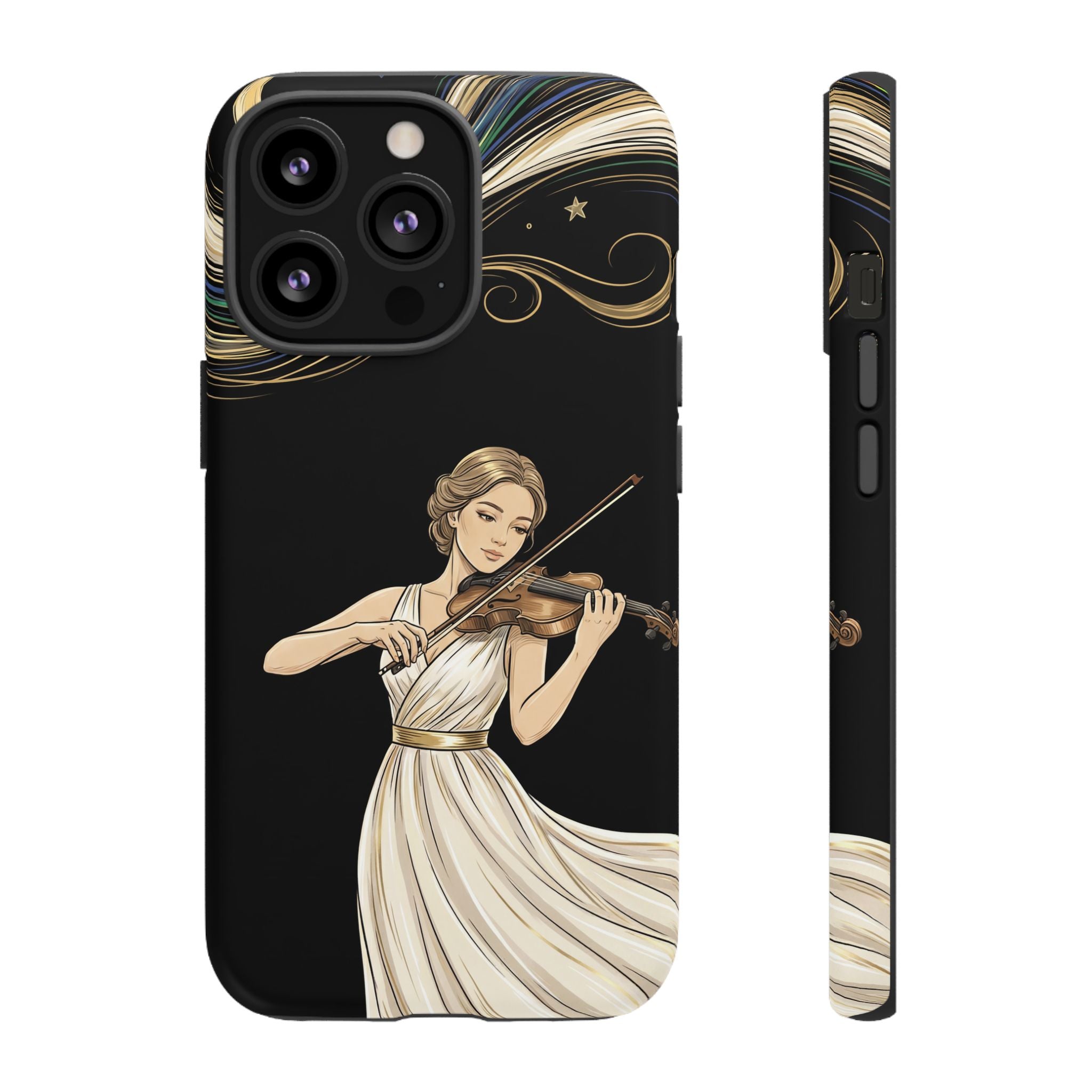 Violinist iPhone Case | Elegant Classical Musicist Design