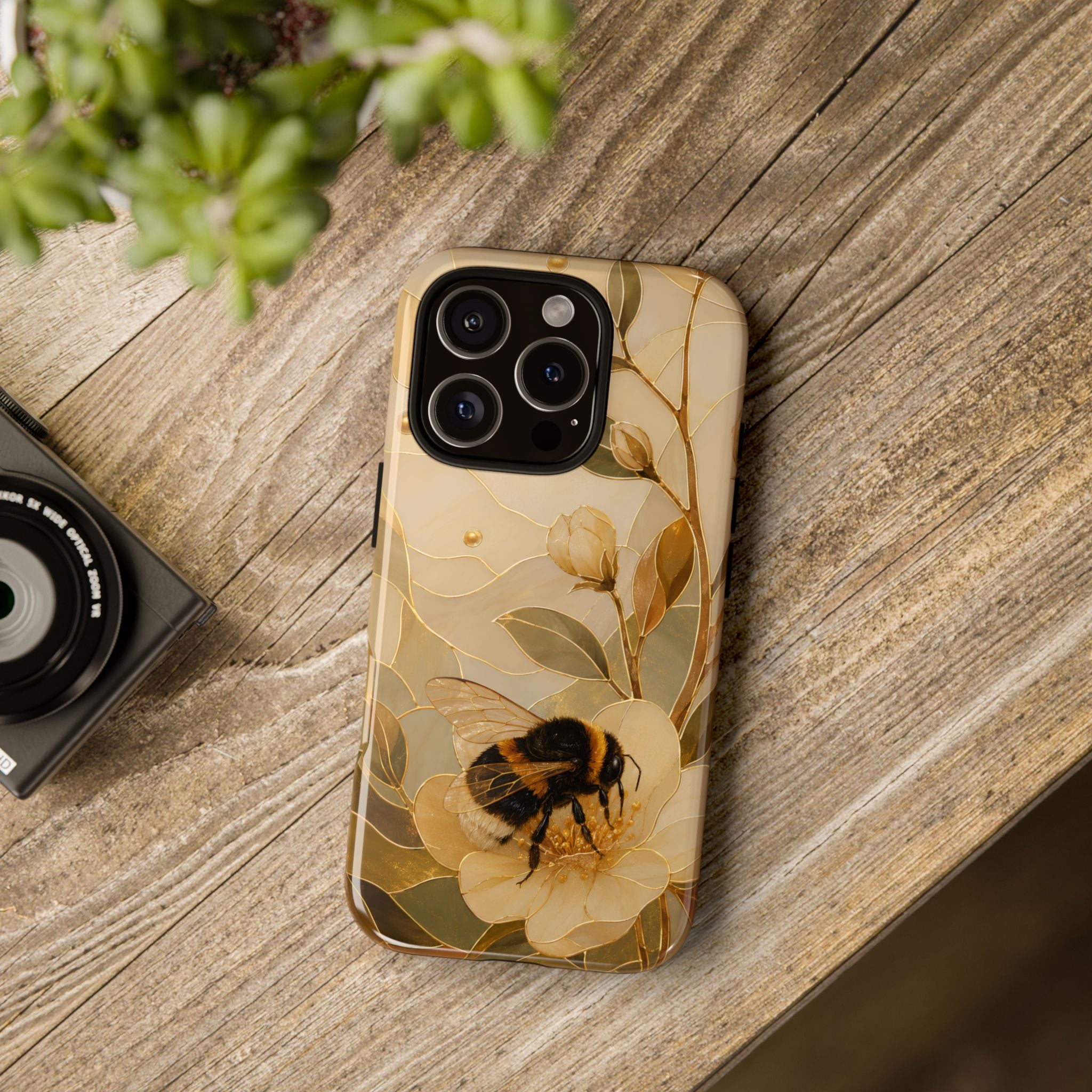 Bumblebee iPhone Case | Bee Floral Phone Case