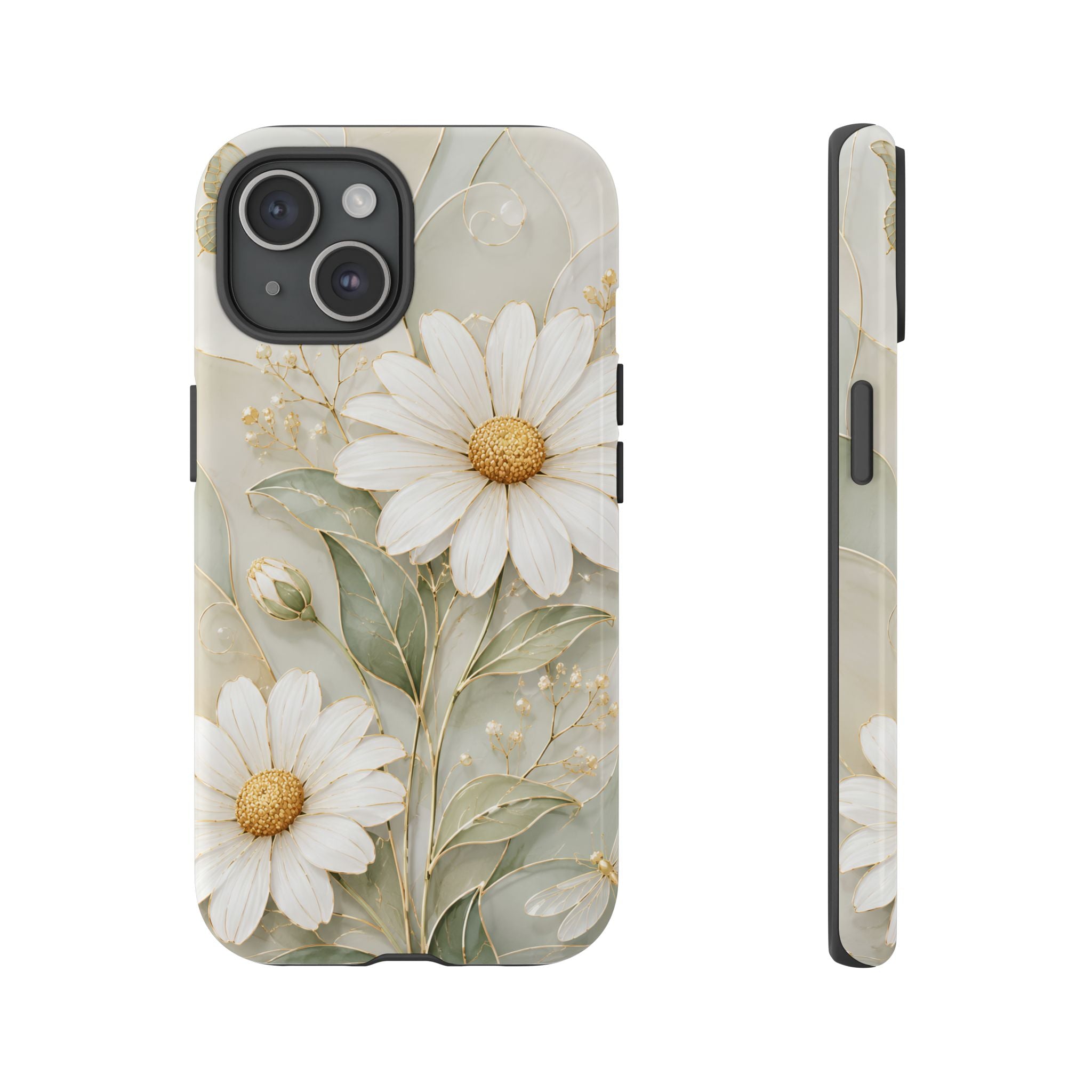Vintage Daisy iPhone Case | Cottagecore Floral Phone Cover