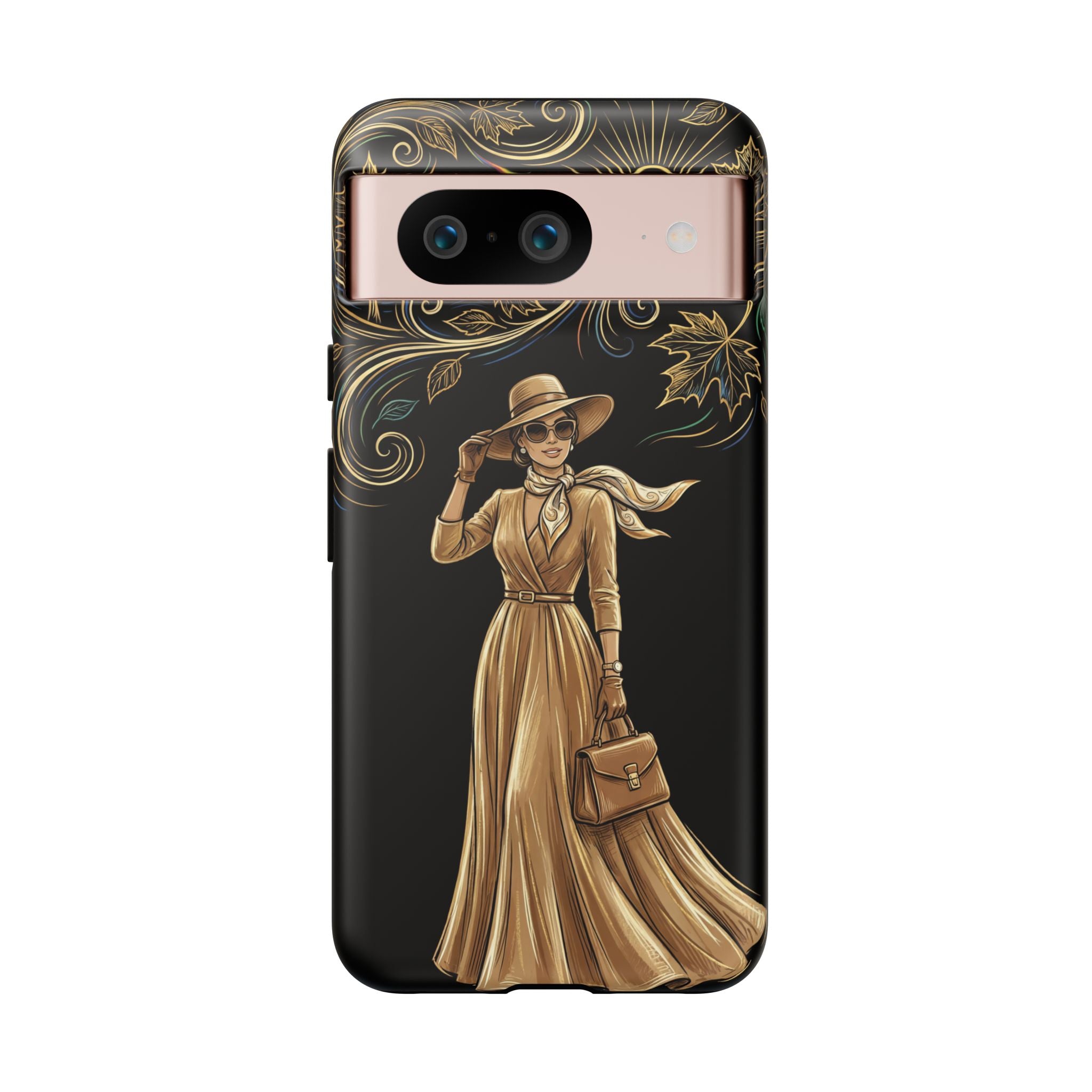 Vintage Autumn Lady Google Pixel Phone Case