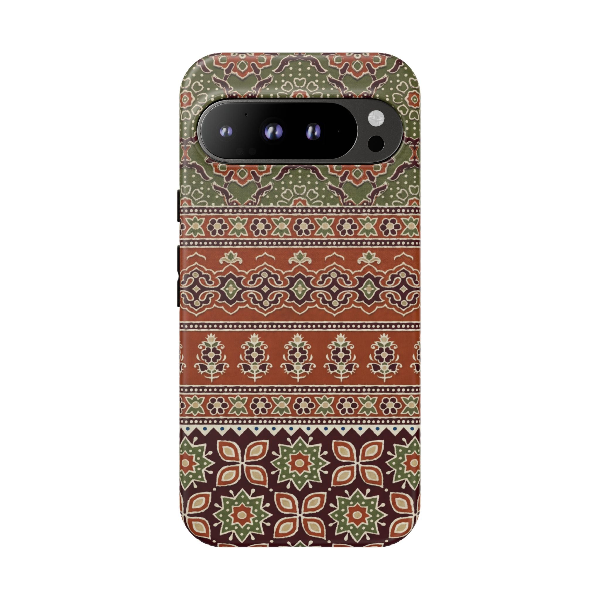 Batik Floral Protective Google Pixel Case