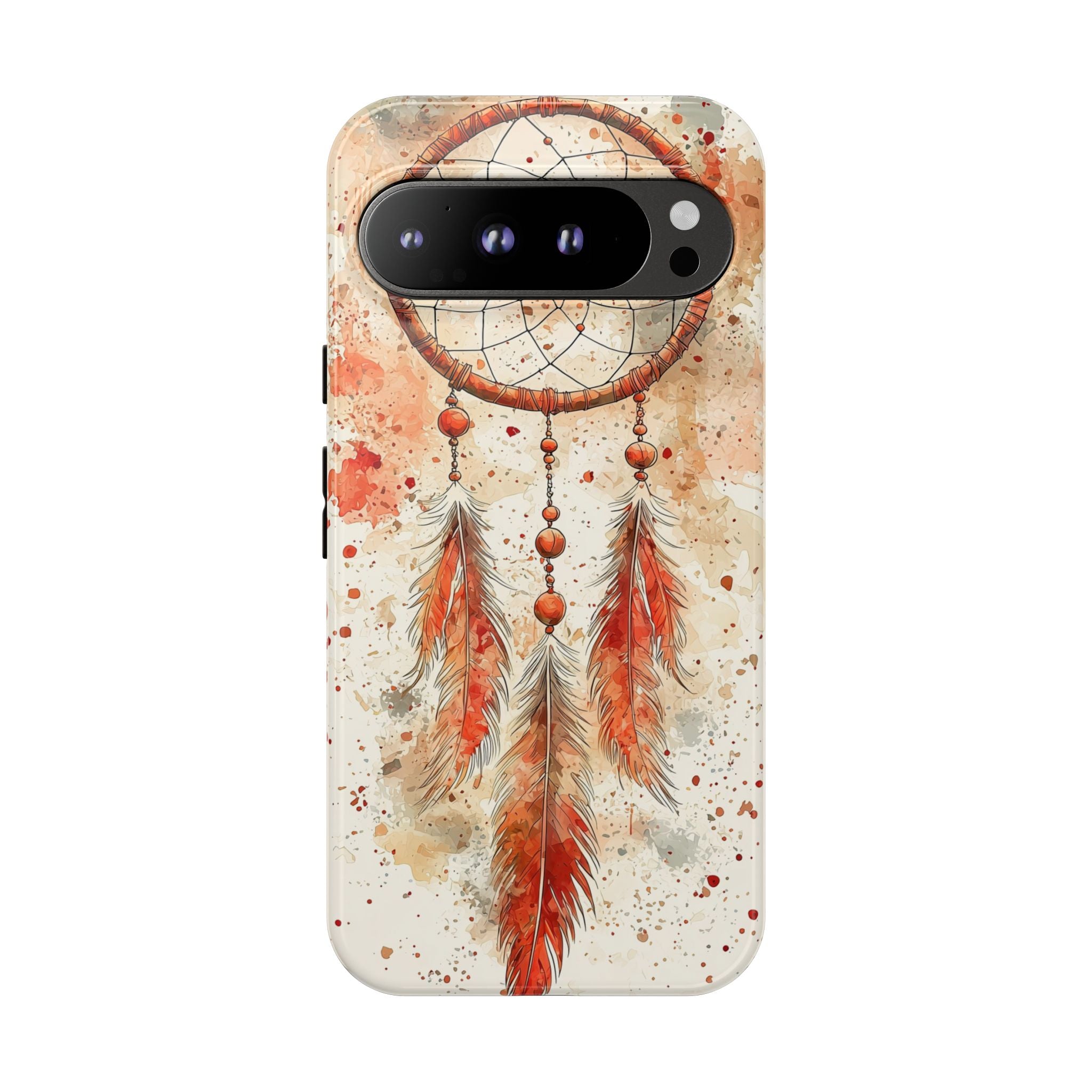 Dreamcatcher Tough Google Pixel Case | Watercolour Feather
