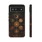 Antique Astrology Google Pixel Phone Case | Celestial Chart Phone Case