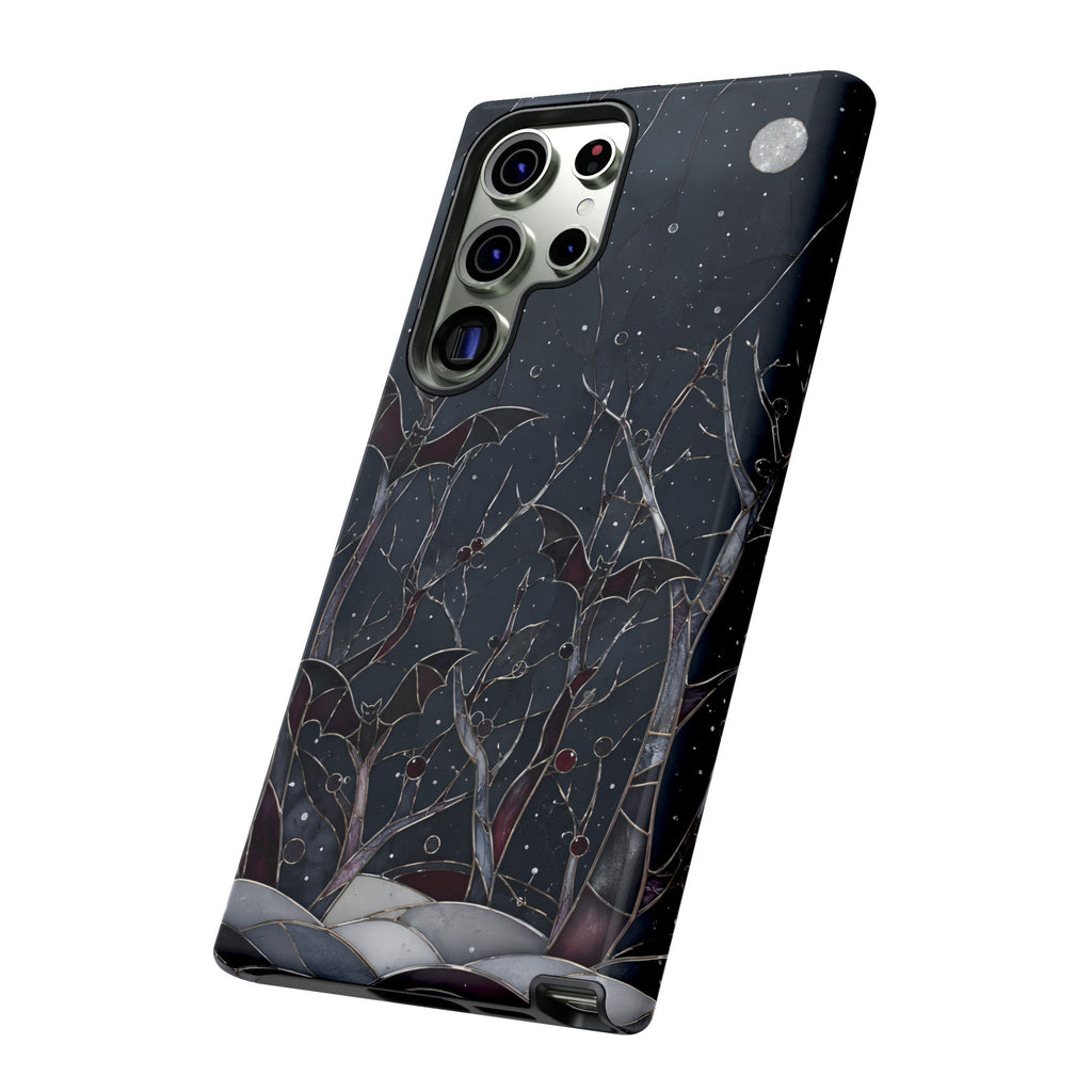 Gothic Bat Samsung Galaxy Phone Case | Moonlit Forest Phone Case