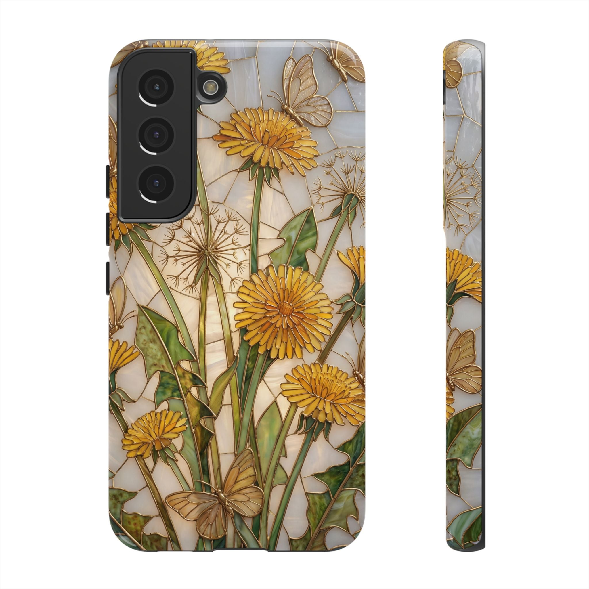 Dandelion Bouquet Tough Samsung Galaxy Case — Floral Botanical Protective Cover