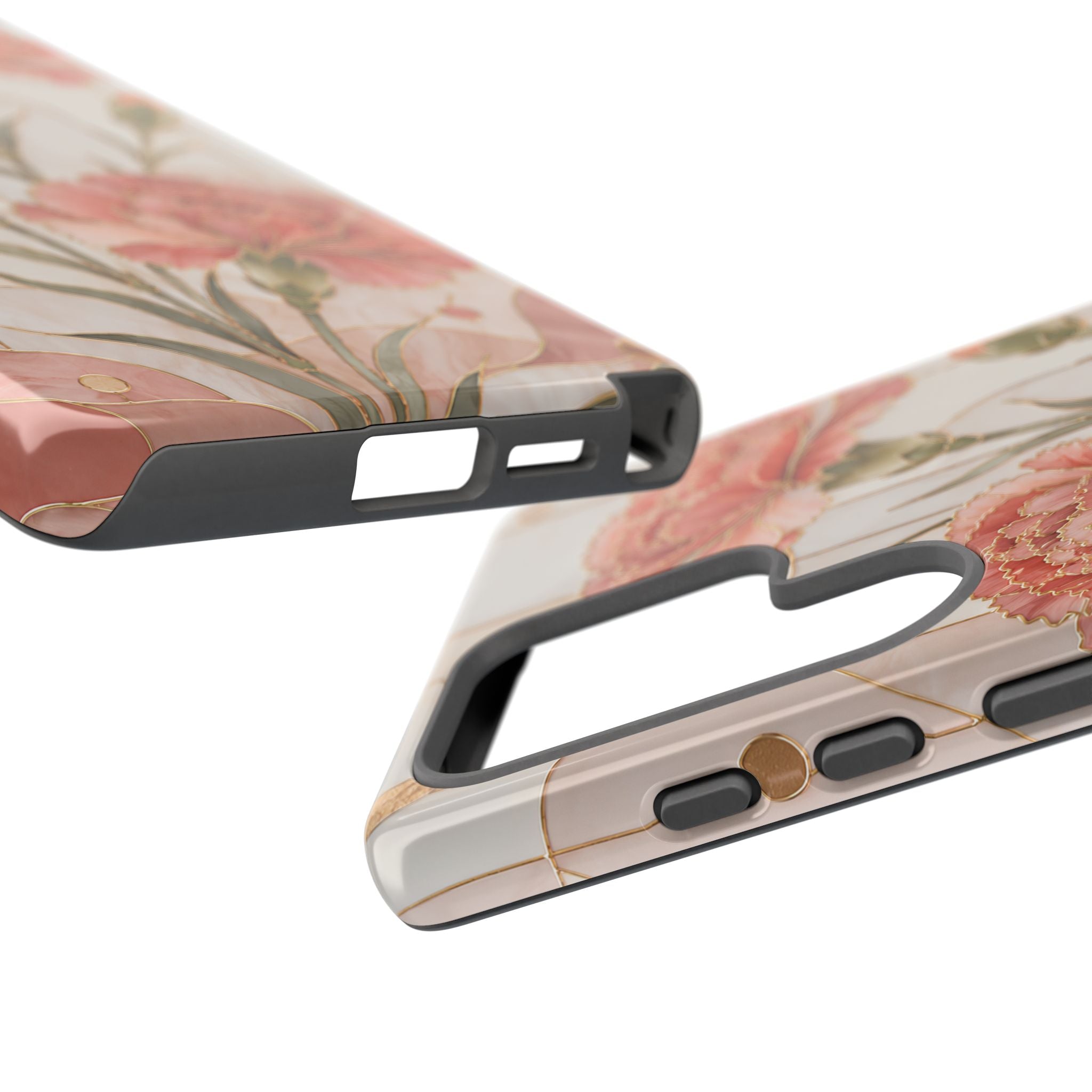 Carnation Samsung Galaxy Phone Case | Pink Floral Phone Case