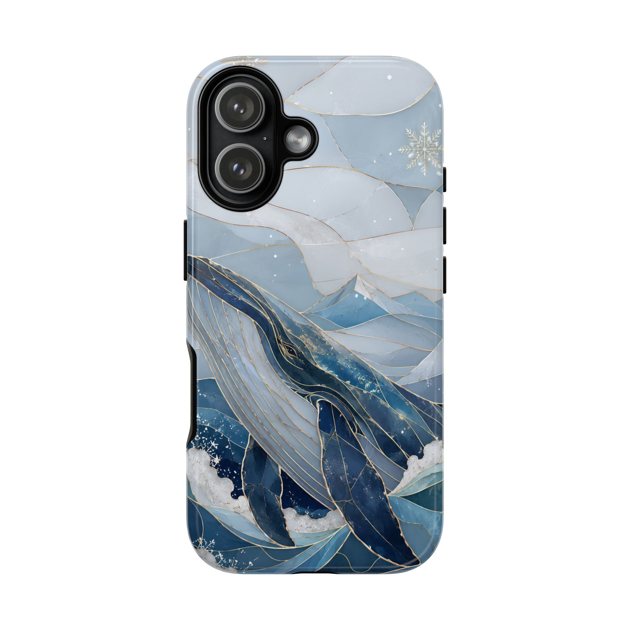Blue Whale iPhone Case | Ocean Wave iPhone Case