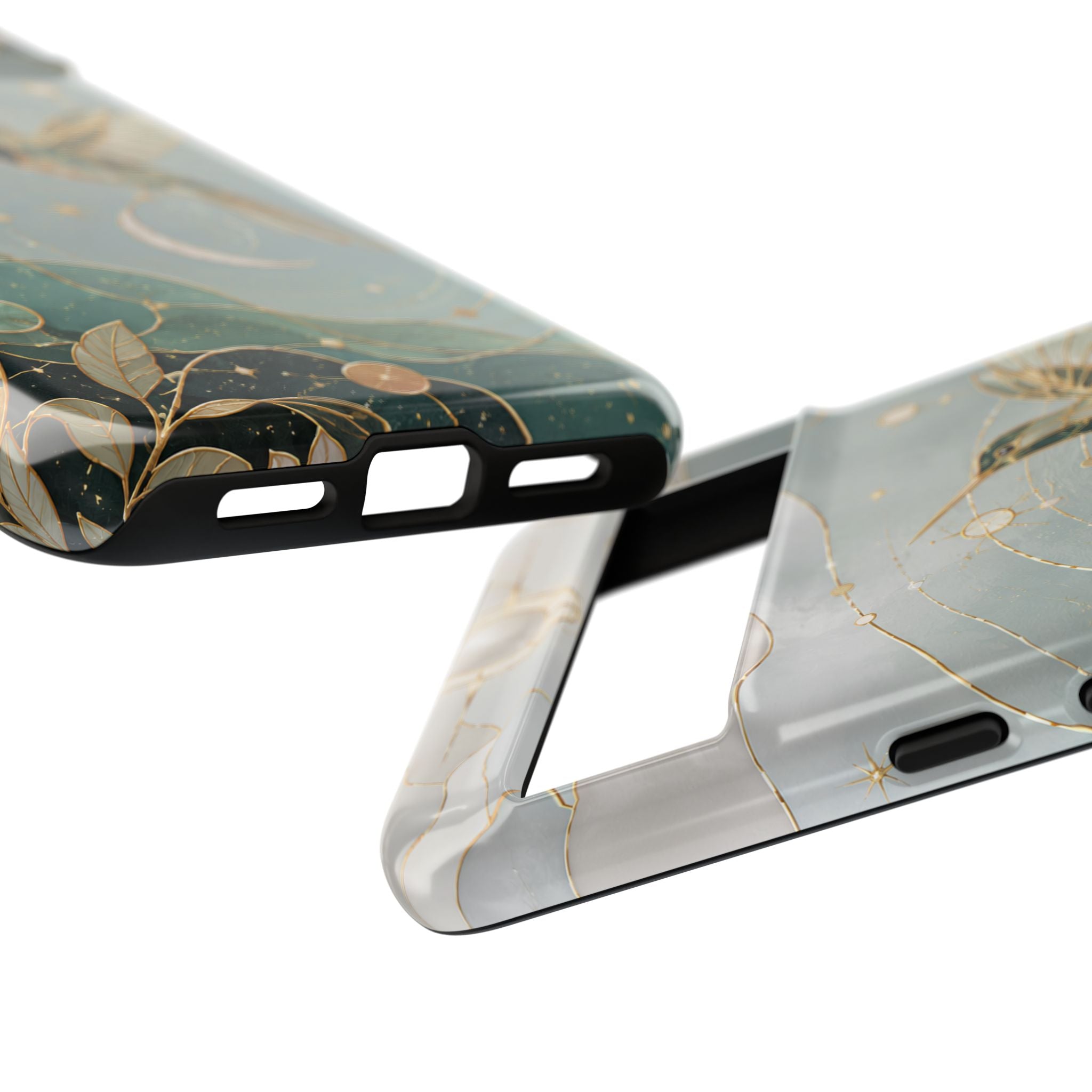Celestial Hummingbird Google Pixel Phone Case | Moon & Bird Phone Case