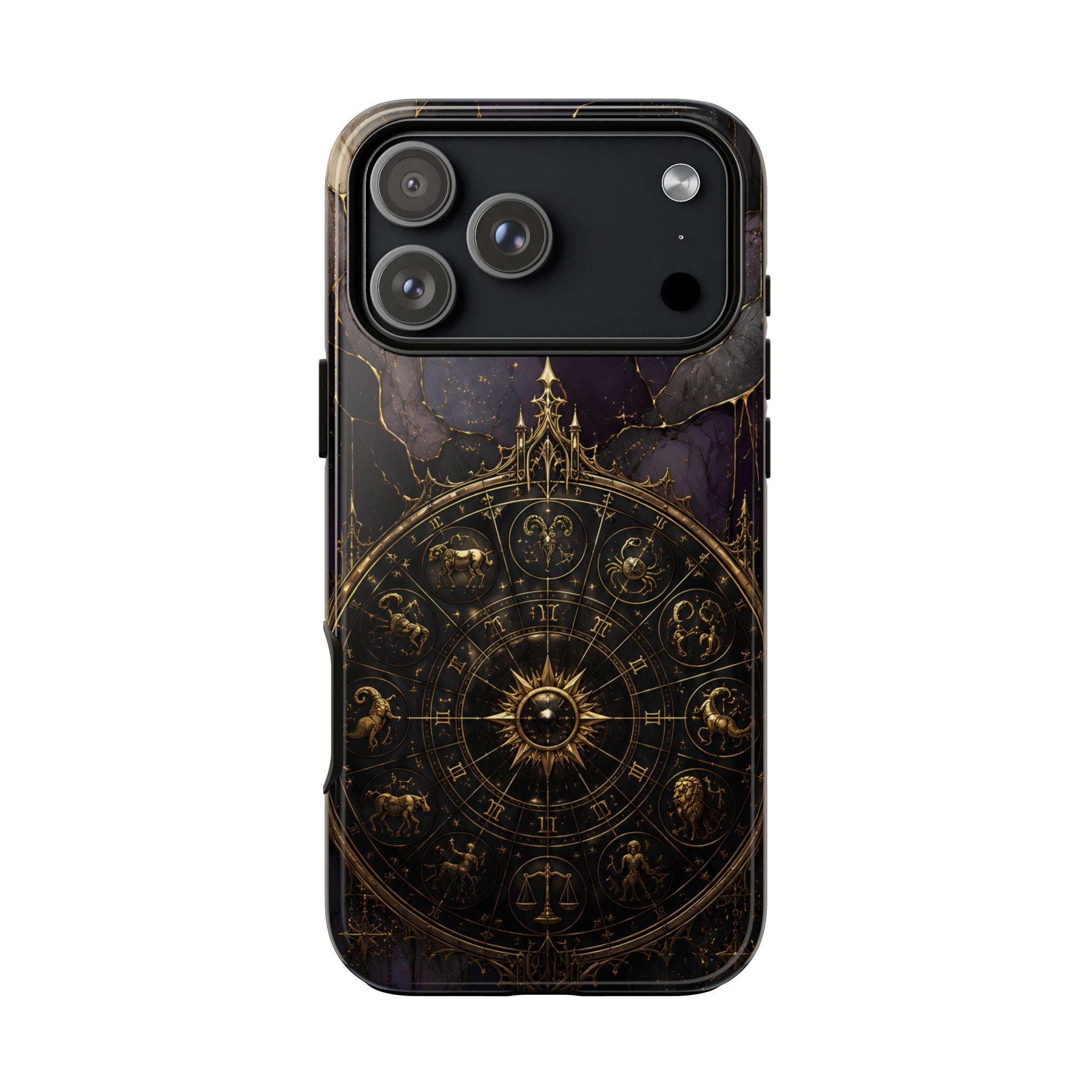 Astrology Wheel iPhone Case | Vintage Zodiac iPhone Case