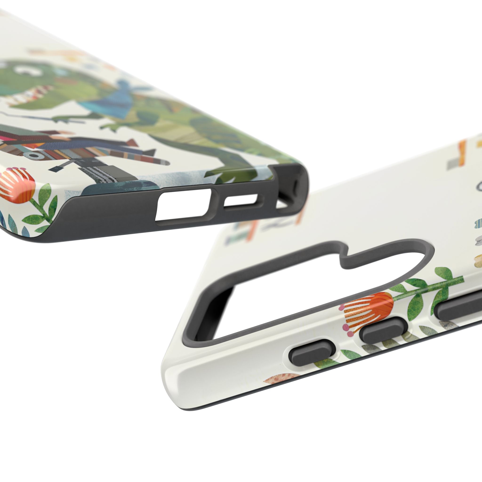 Dinosaur Dentist Tough Samsung Galaxy Phone Case | Cute Pediatric Dental Cover