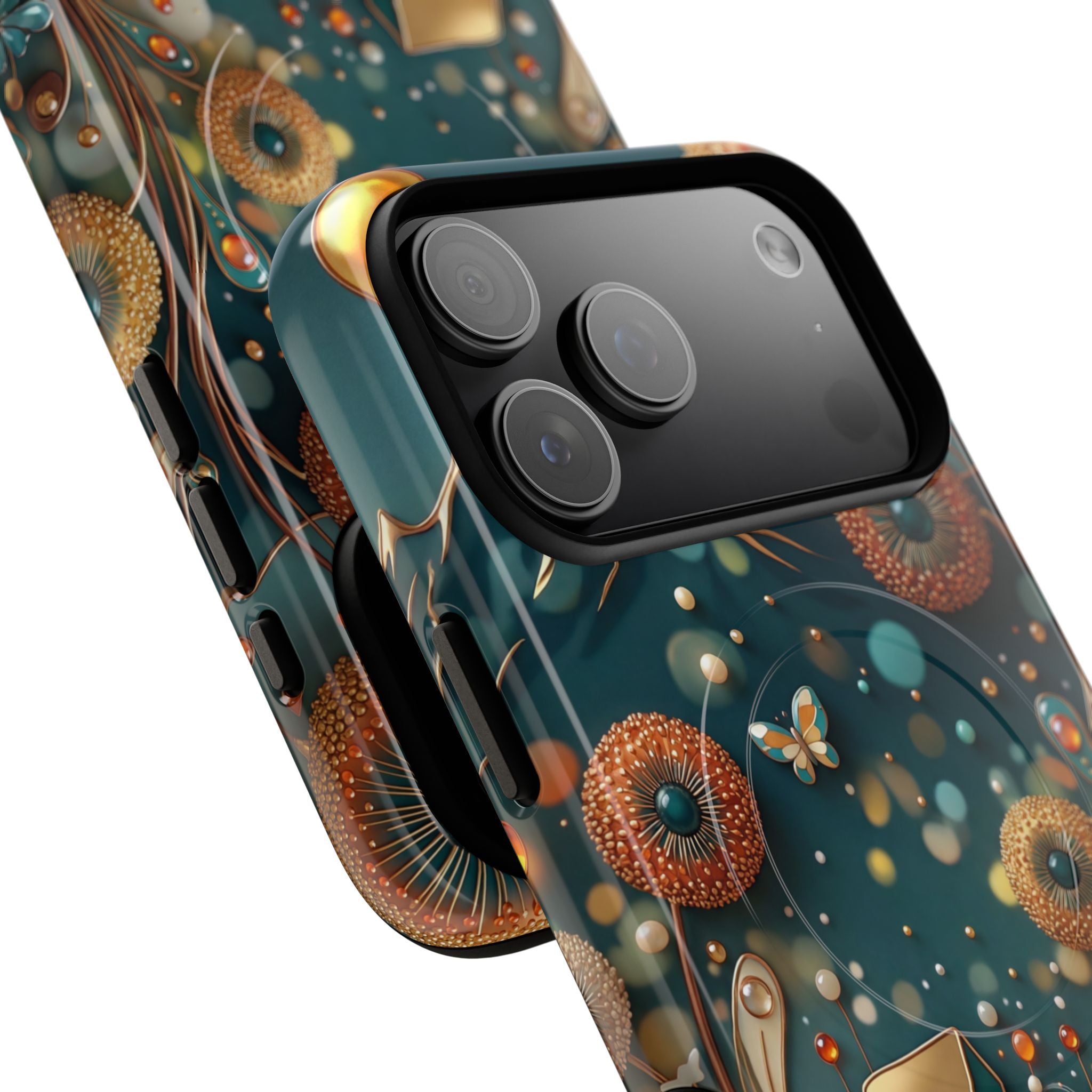 Custodia MagSafe per iPhone con fantasia floreale | Design Dreamy Cottage Garden