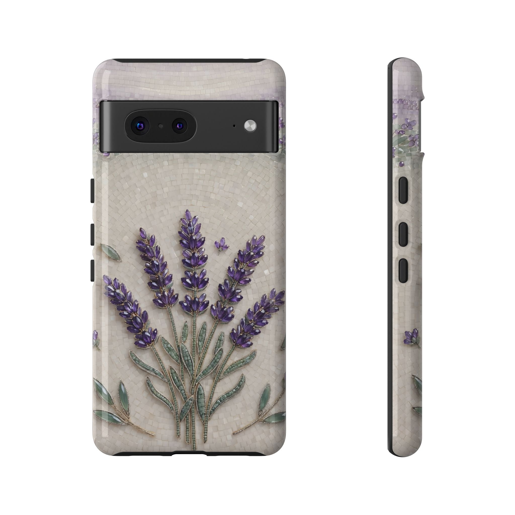 Lavender Bouquet Google Pixel Phone Case — Floral Protective Phone Cover