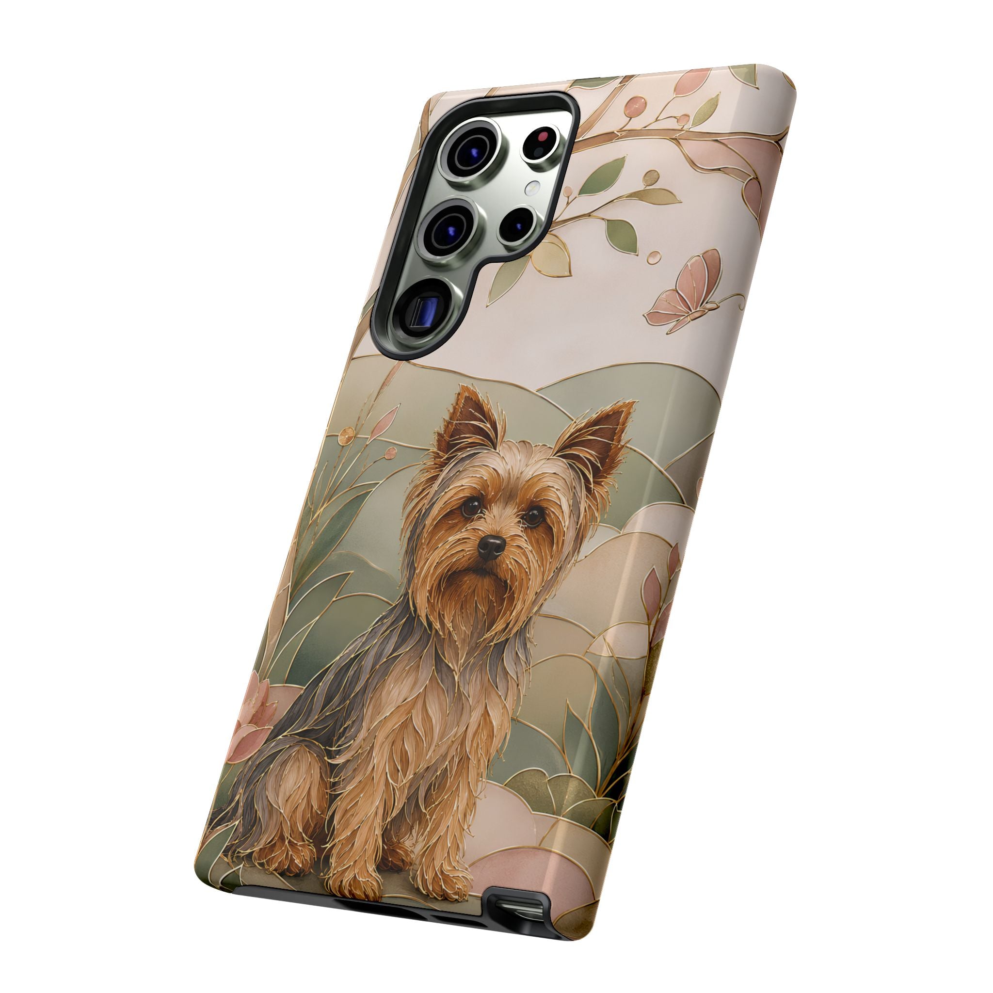 Yorkie Samsung Galaxy Phone Case | Yorkshire Terrier Art Cover