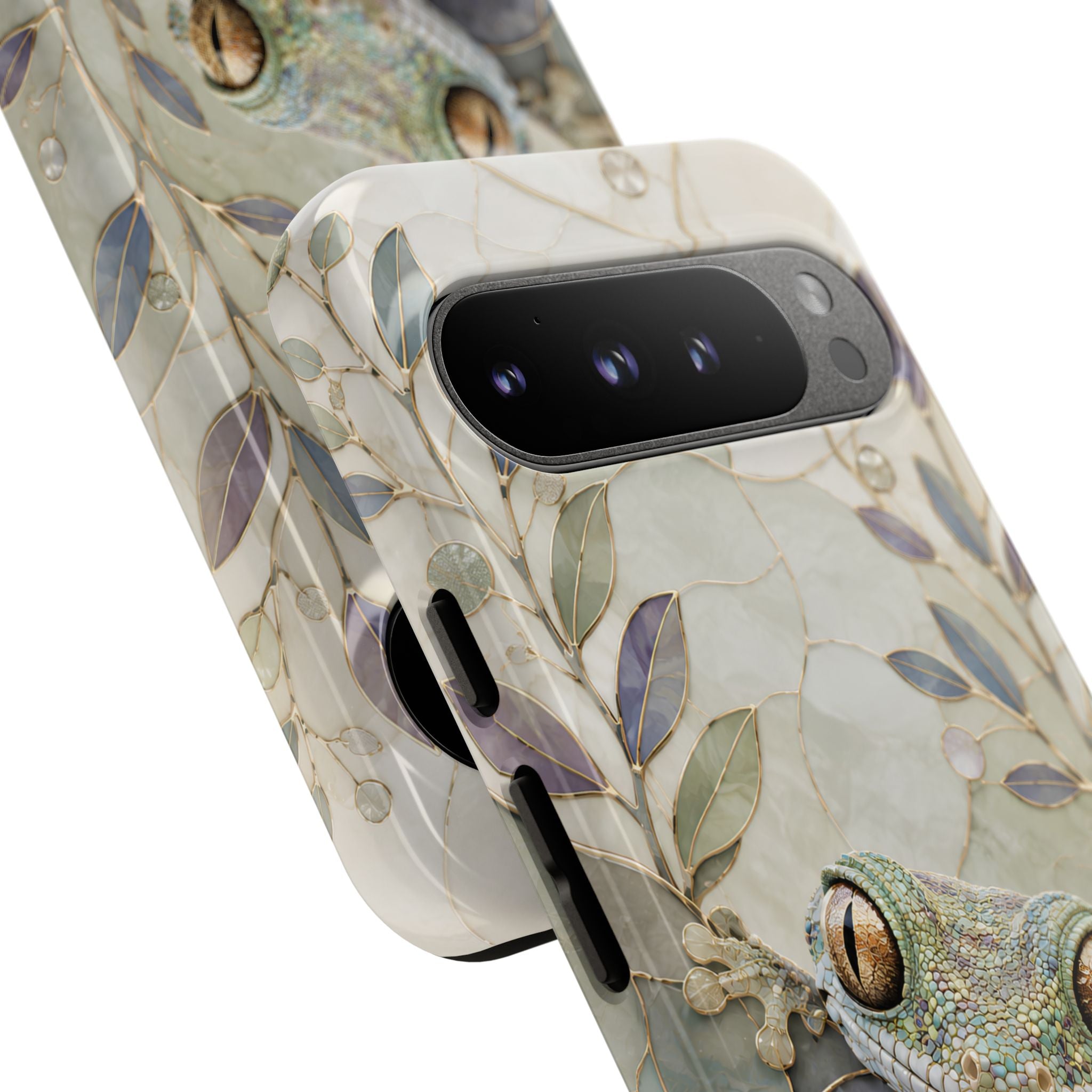 Tree Frog Google Pixel Phone Case | Stained Glass Frog Cover