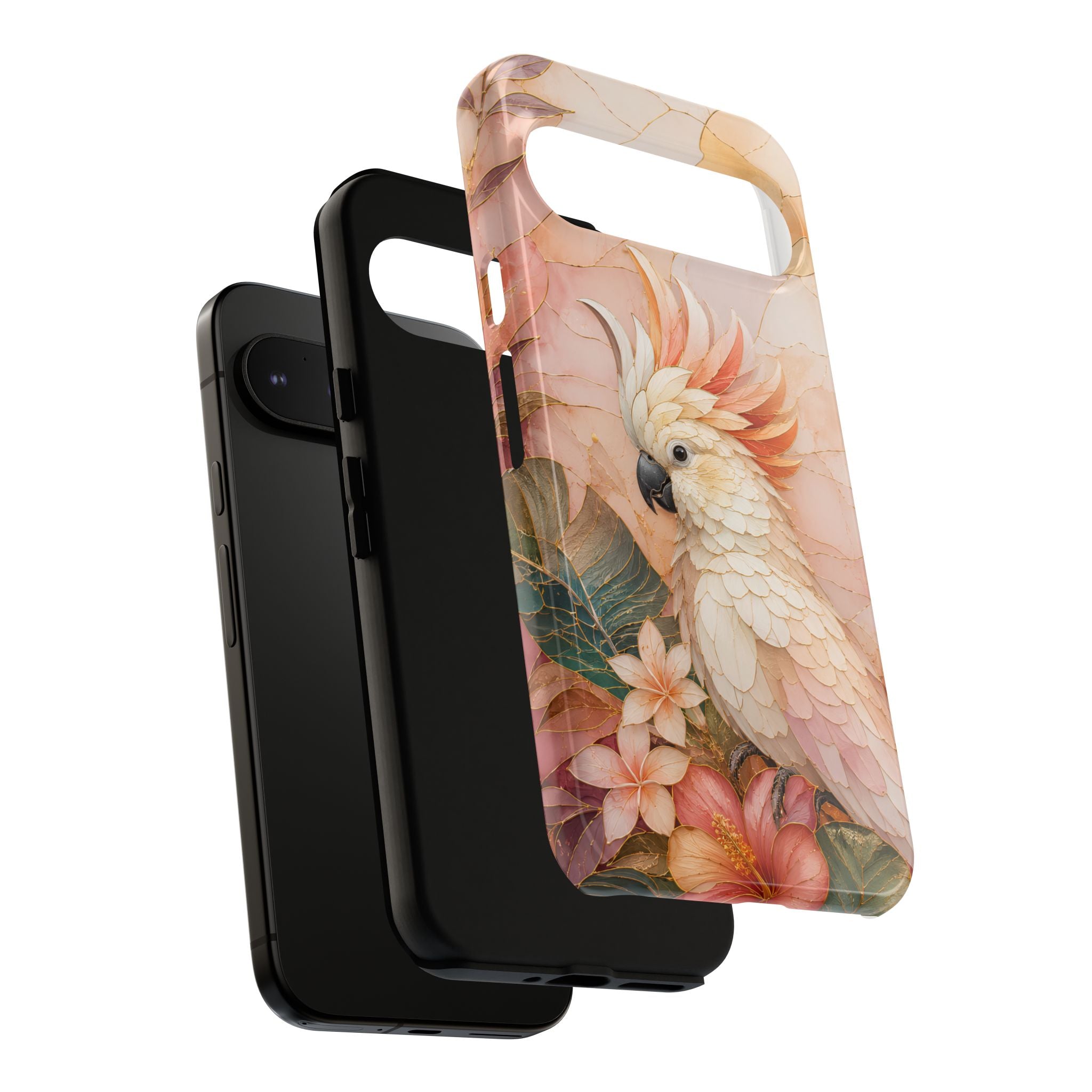 Cockatoo Google Pixel Phone Case | Tropical Bird Phone Case