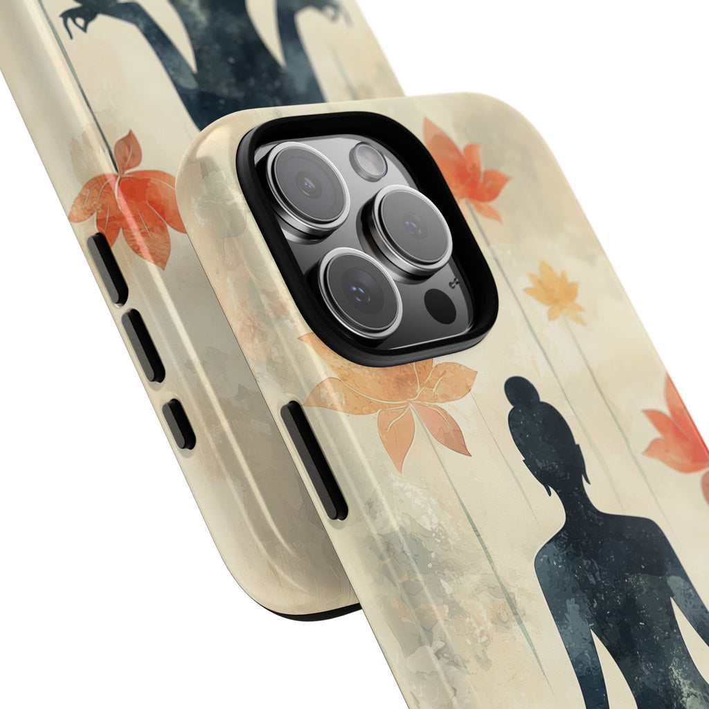 Yoga Lotus iPhone Case | Meditative Silhouette