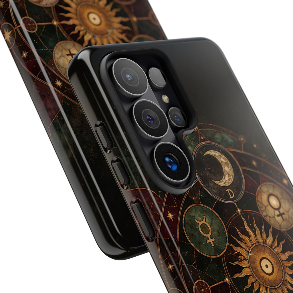 Antique Astrology Google Pixel Phone Case | Celestial Chart Phone Case