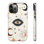 Mystic Eye iPhone Case | Celestial Moon & Star
