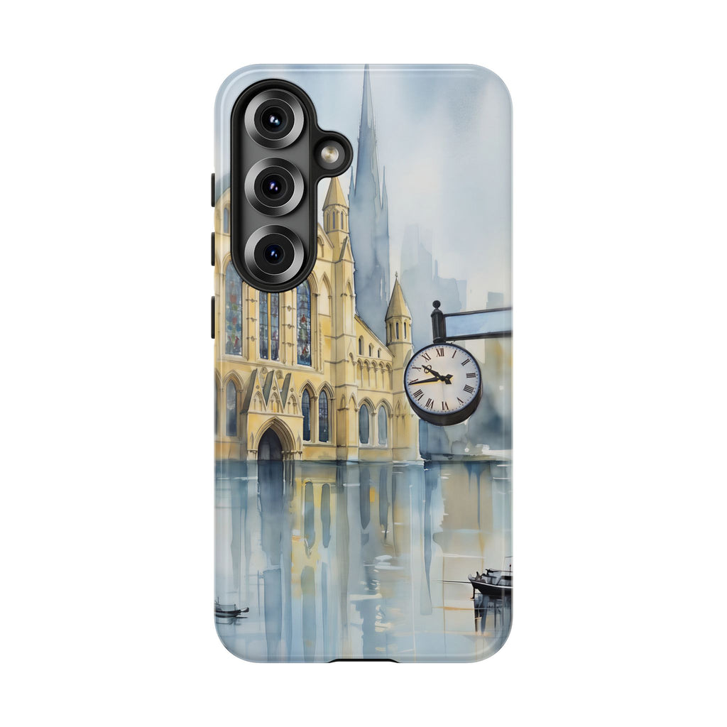 Custodia per telefono Samsung Galaxy York Rotary Clock Heritage