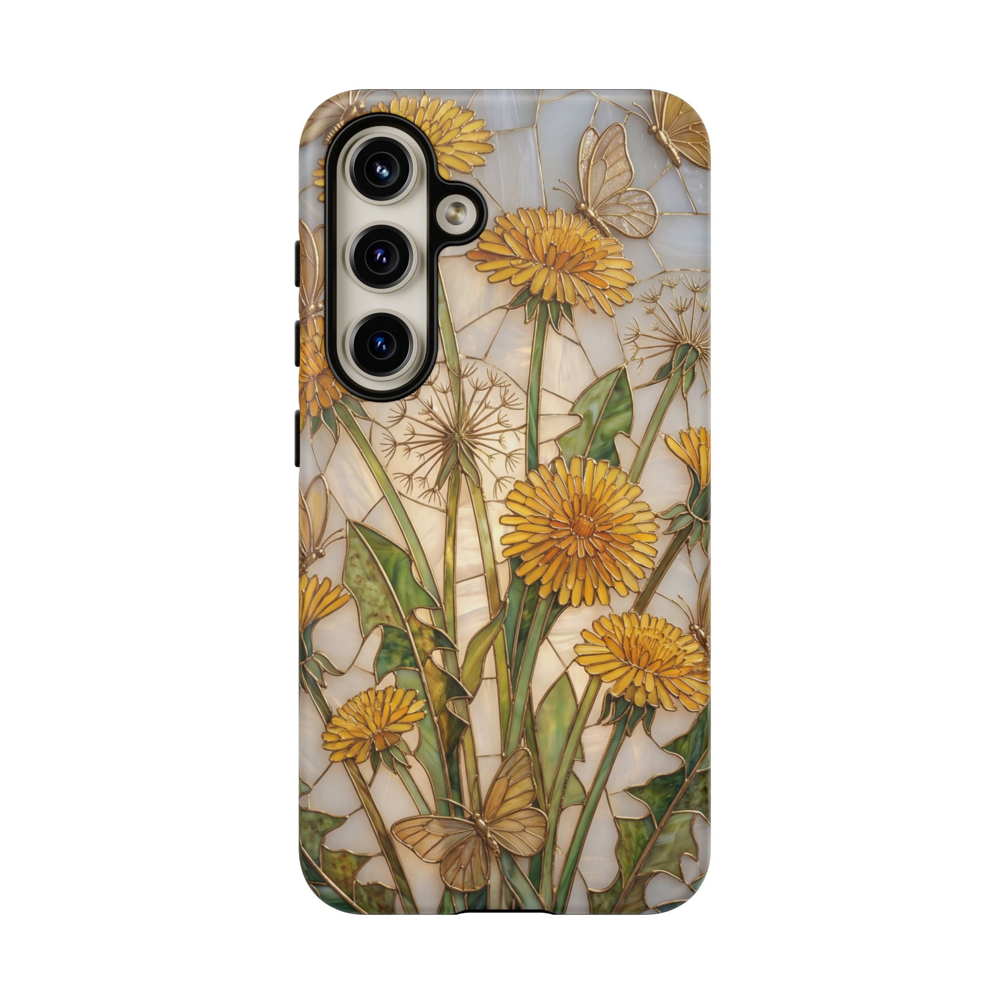 Dandelion Bouquet Tough Samsung Galaxy Case — Floral Botanical Protective Cover