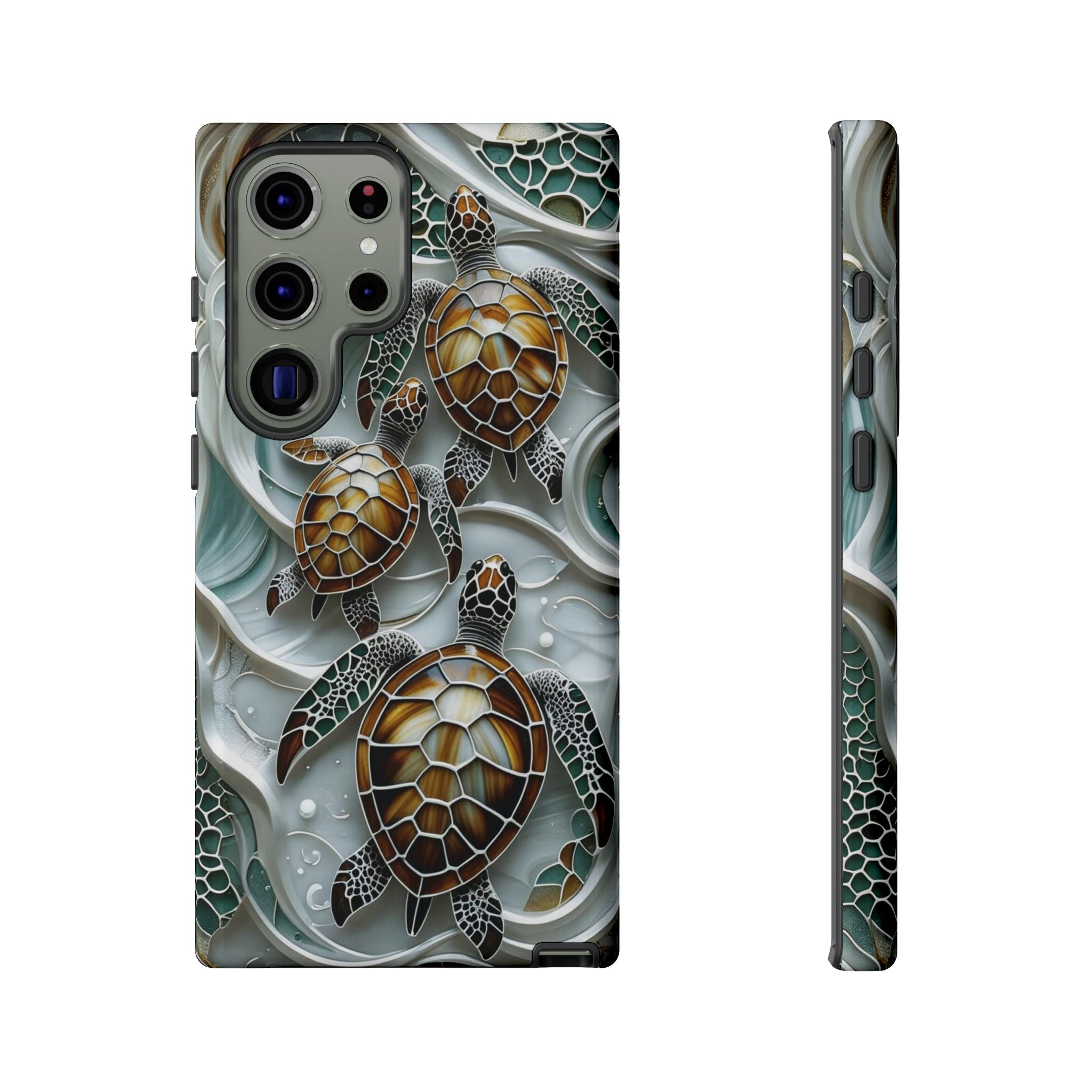 Sea Turtle Samsung Galaxy Case — Ocean Waves Protective Cover