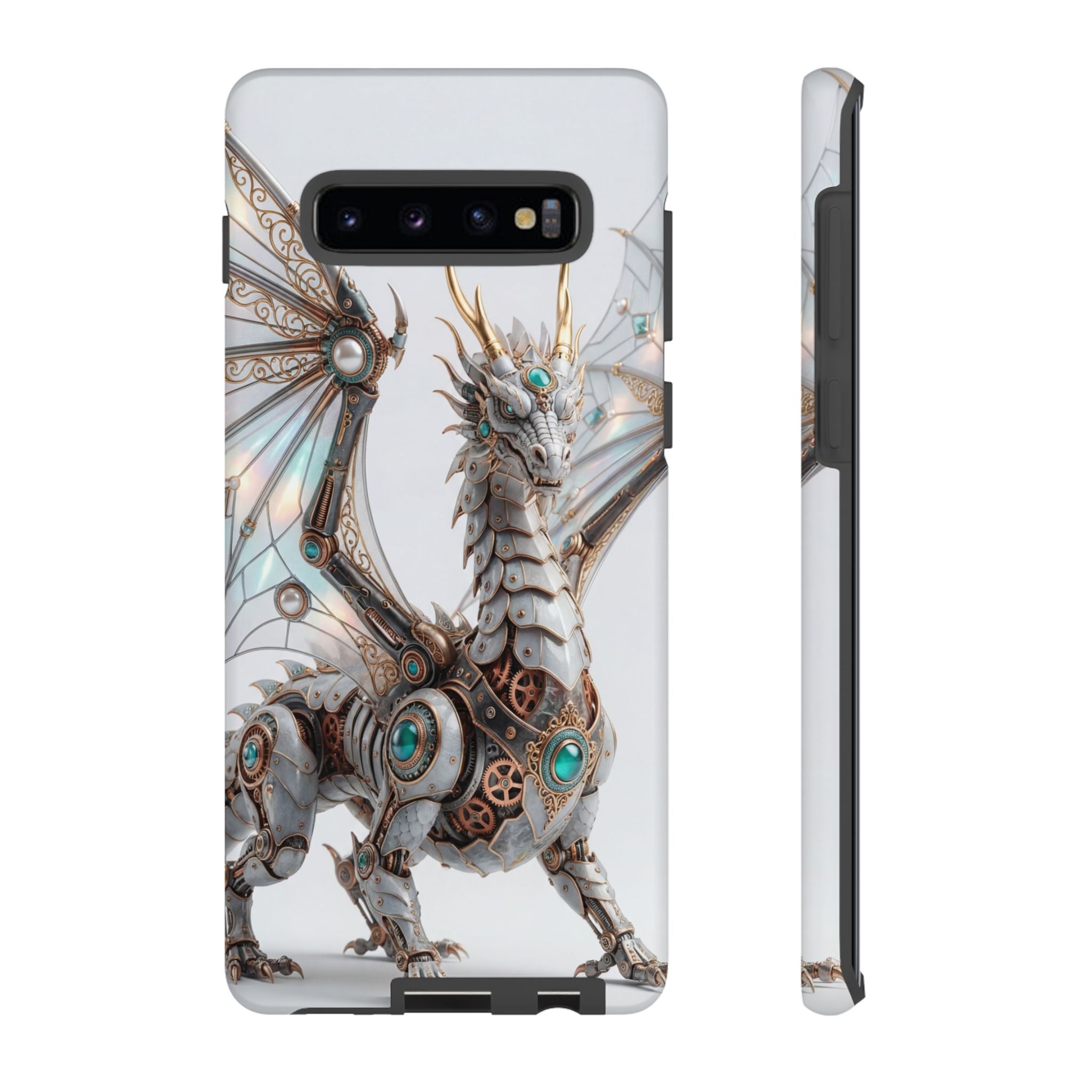 Steampunk Mechanical Dragon Samsung Galaxy Case — Fantasy Armor Protective Cover
