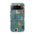 Colorful Bird Google Pixel Phone Case | Cute Bird Pattern Cover
