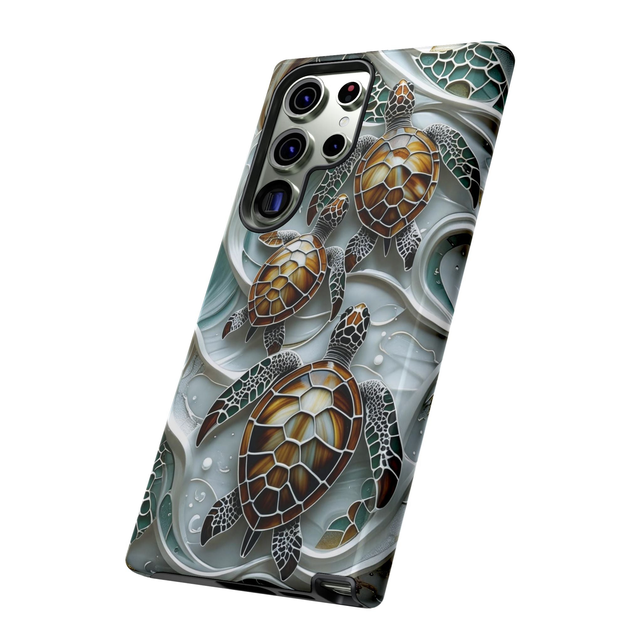 Sea Turtle Samsung Galaxy Case — Ocean Waves Protective Cover