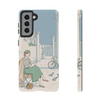 Florence Art Aesthetic Samsung Galaxy Phone Case | Renaissance Italy Travel Illustration