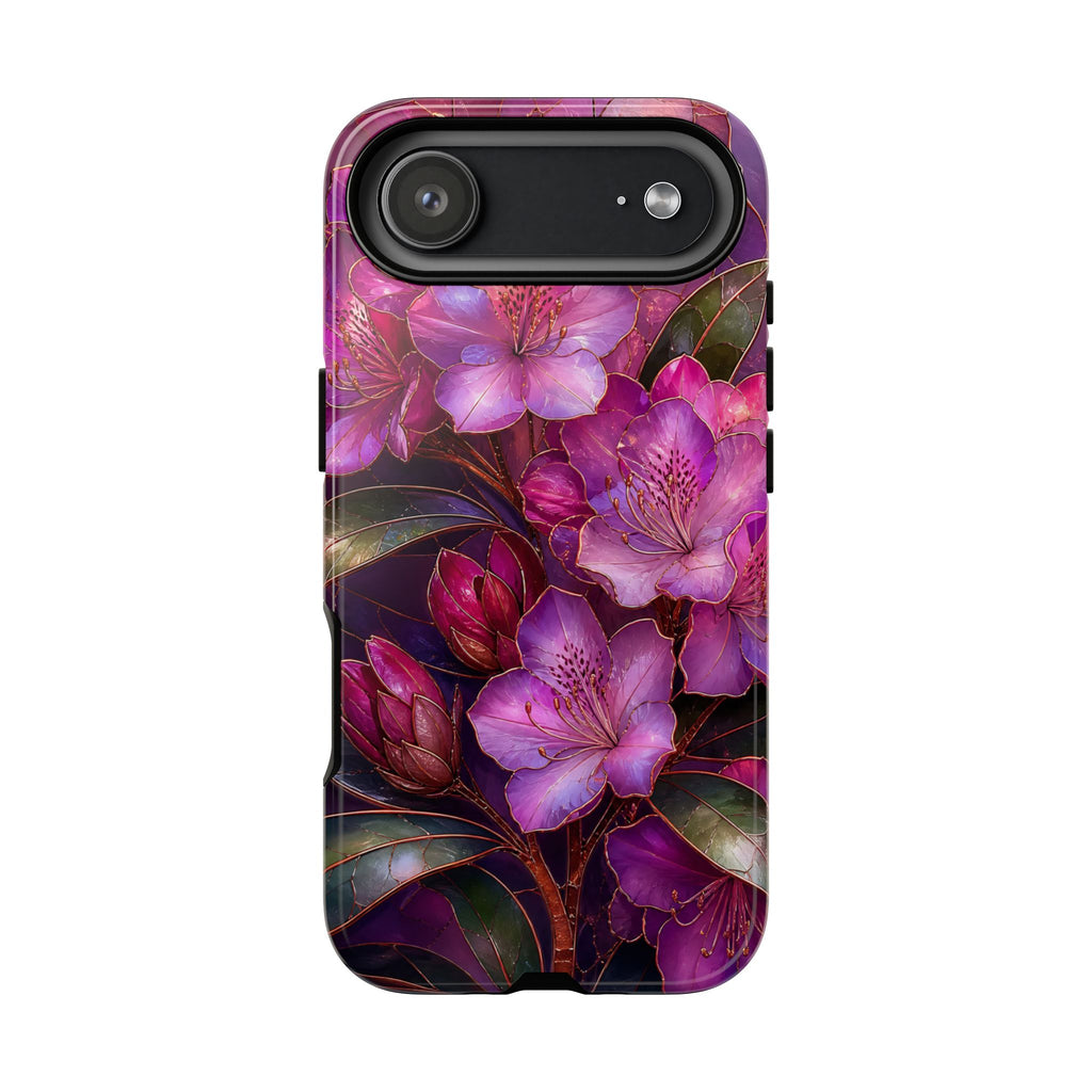 Purple Floral iPhone Case | Dark Botanical iPhone Case