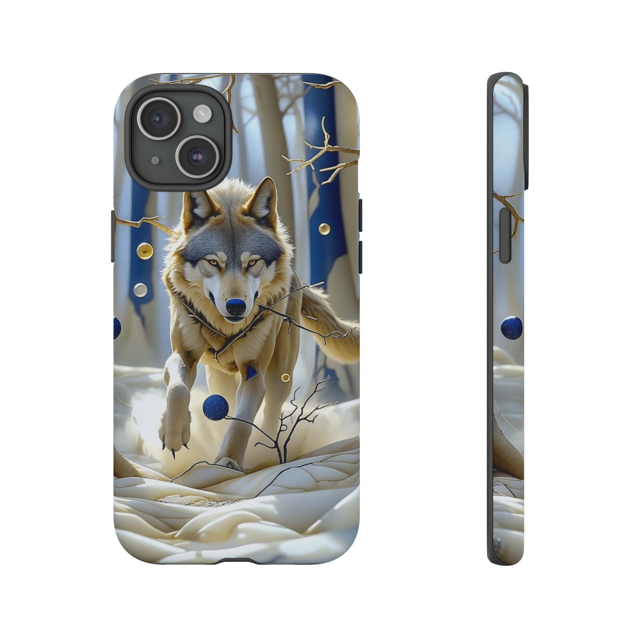 Wolf in Snow iPhone Case — Rugged Wildlife