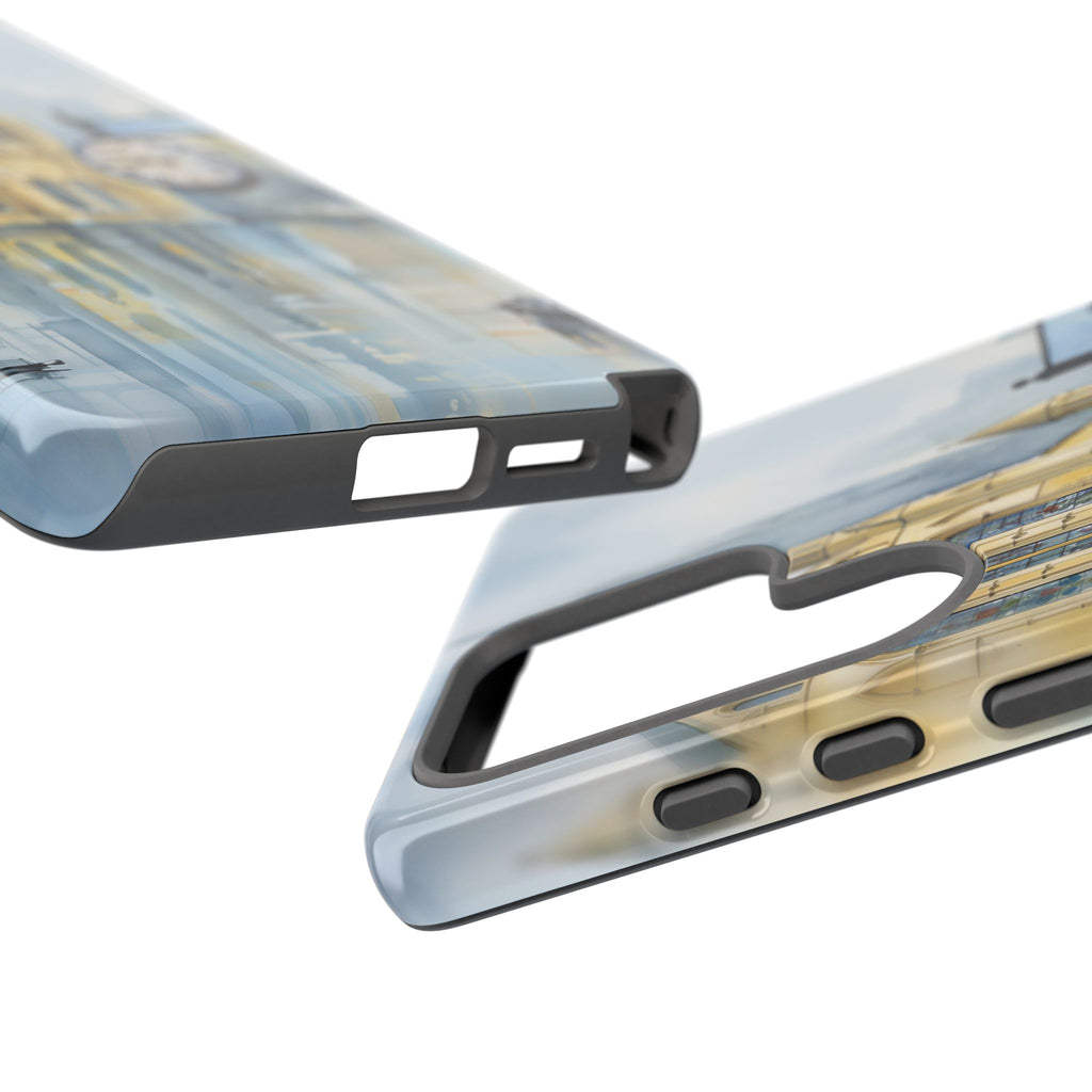 Custodia per telefono Samsung Galaxy York Rotary Clock Heritage