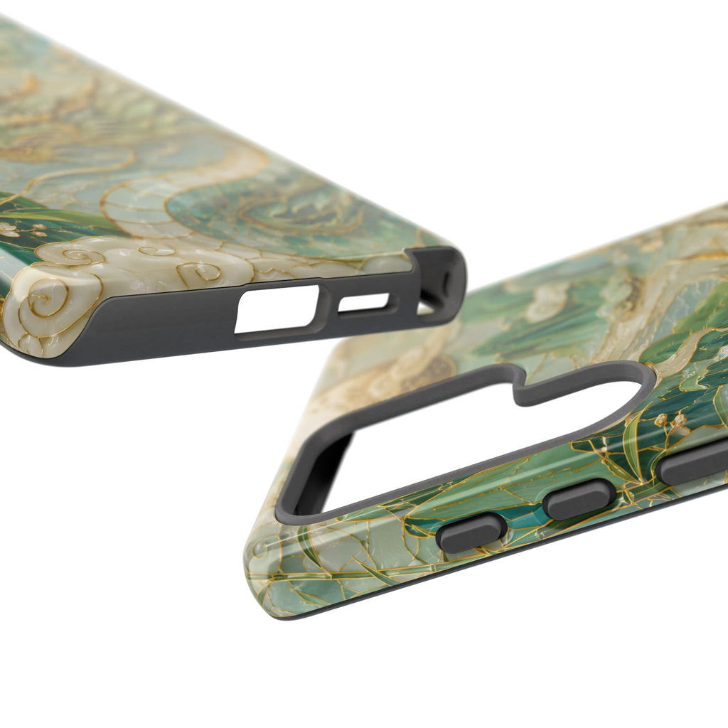 Chinese Dragon Samsung Galaxy Phone Case | Jade Dragon Art Cover