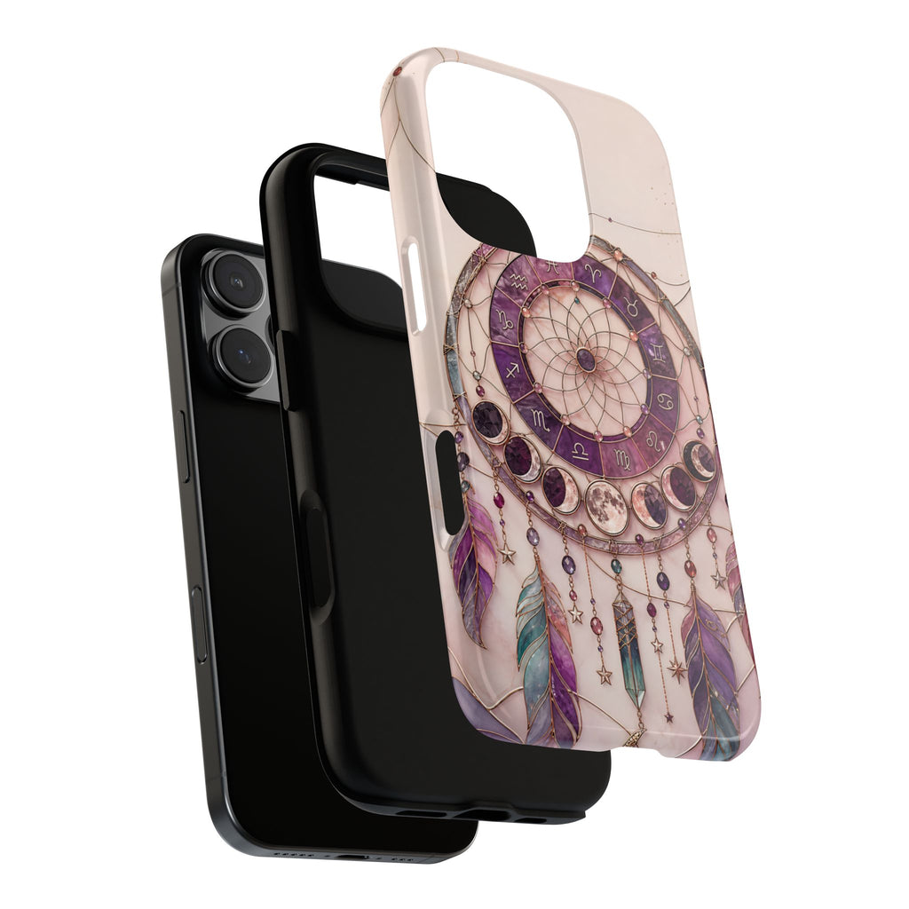 Dreamcatcher iPhone Case | Boho Moon Phase iPhone Case