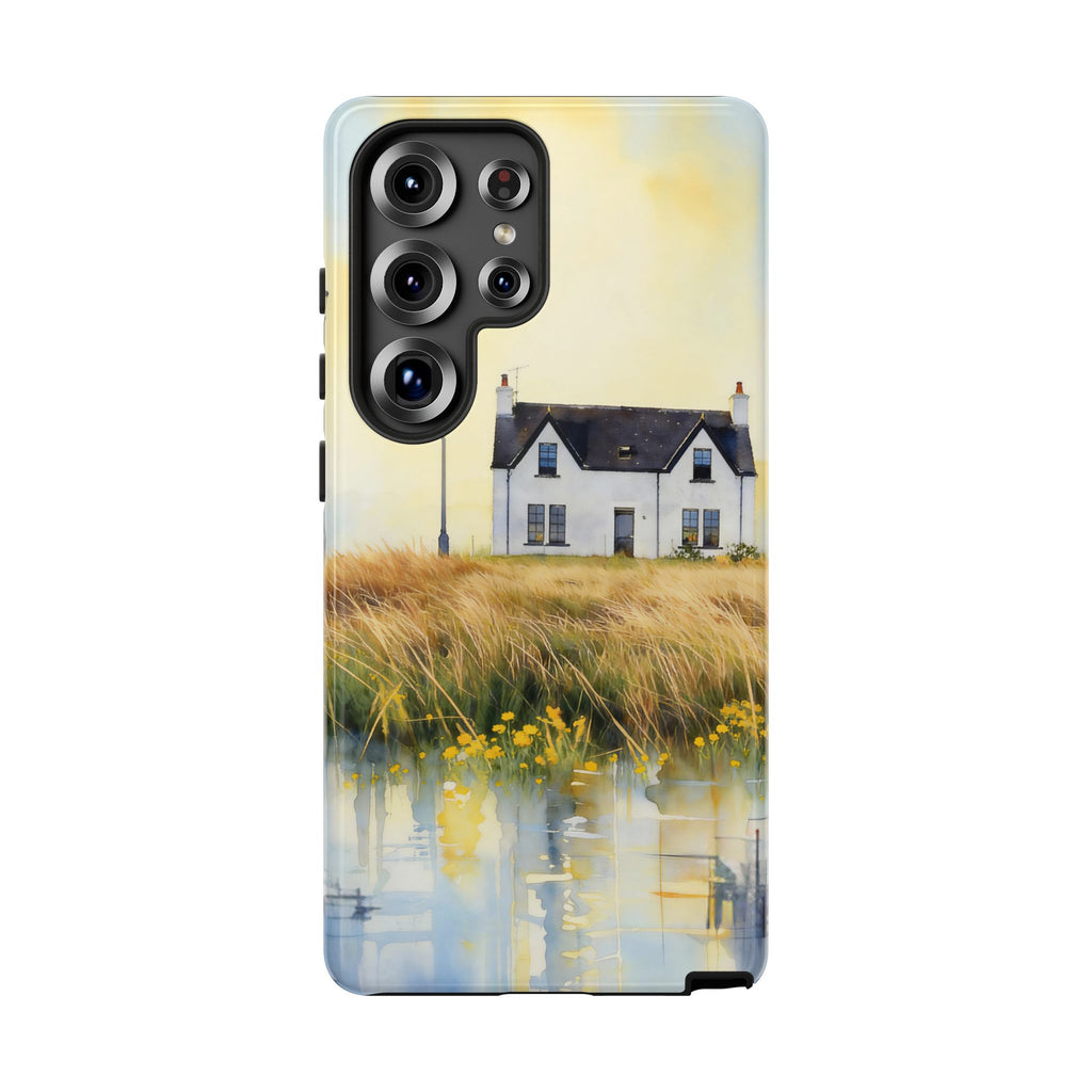 Scottish Highlands Samsung Galaxy Phone Case | Isle of Skye Hill Cottage
