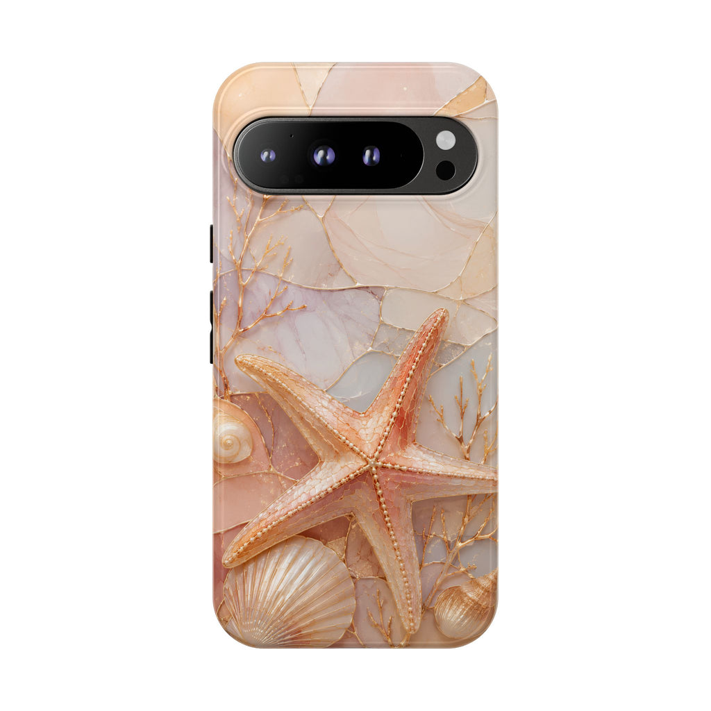 Starfish Google Pixel Phone Case | Coastal Beach Phone Case