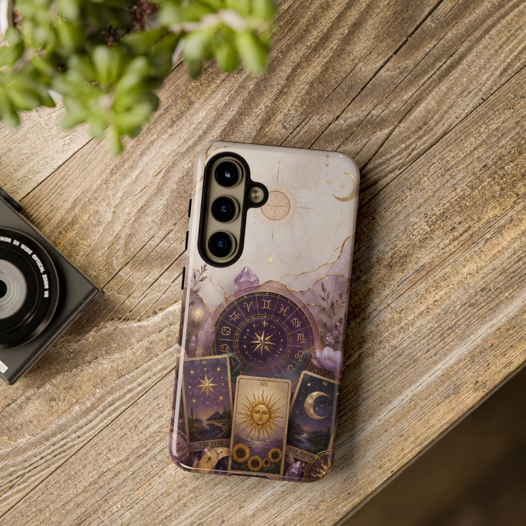Tarot Samsung Galaxy Phone Case | Celestial Crystal Astrology Phone Case
