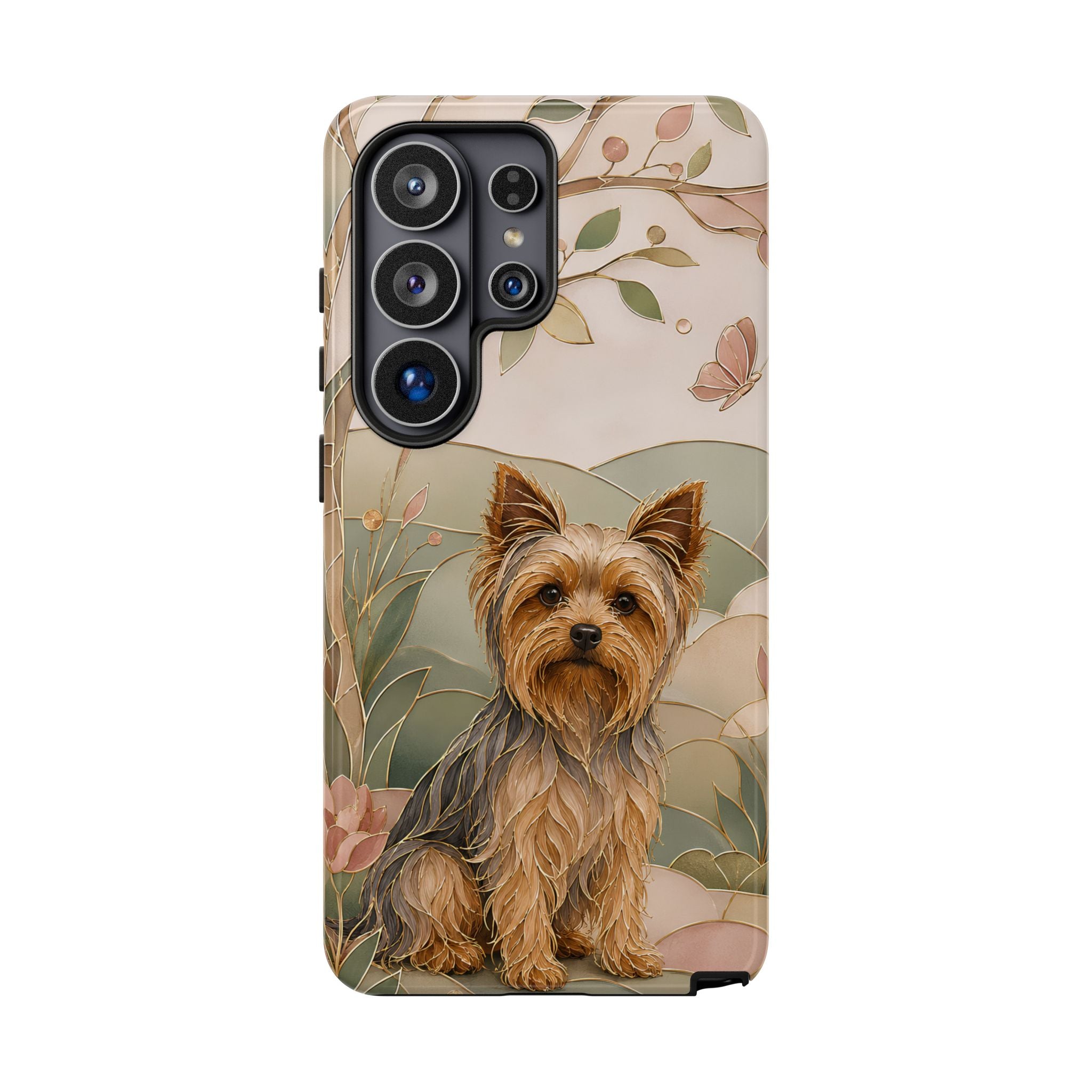 Yorkie Samsung Galaxy Phone Case | Yorkshire Terrier Art Cover