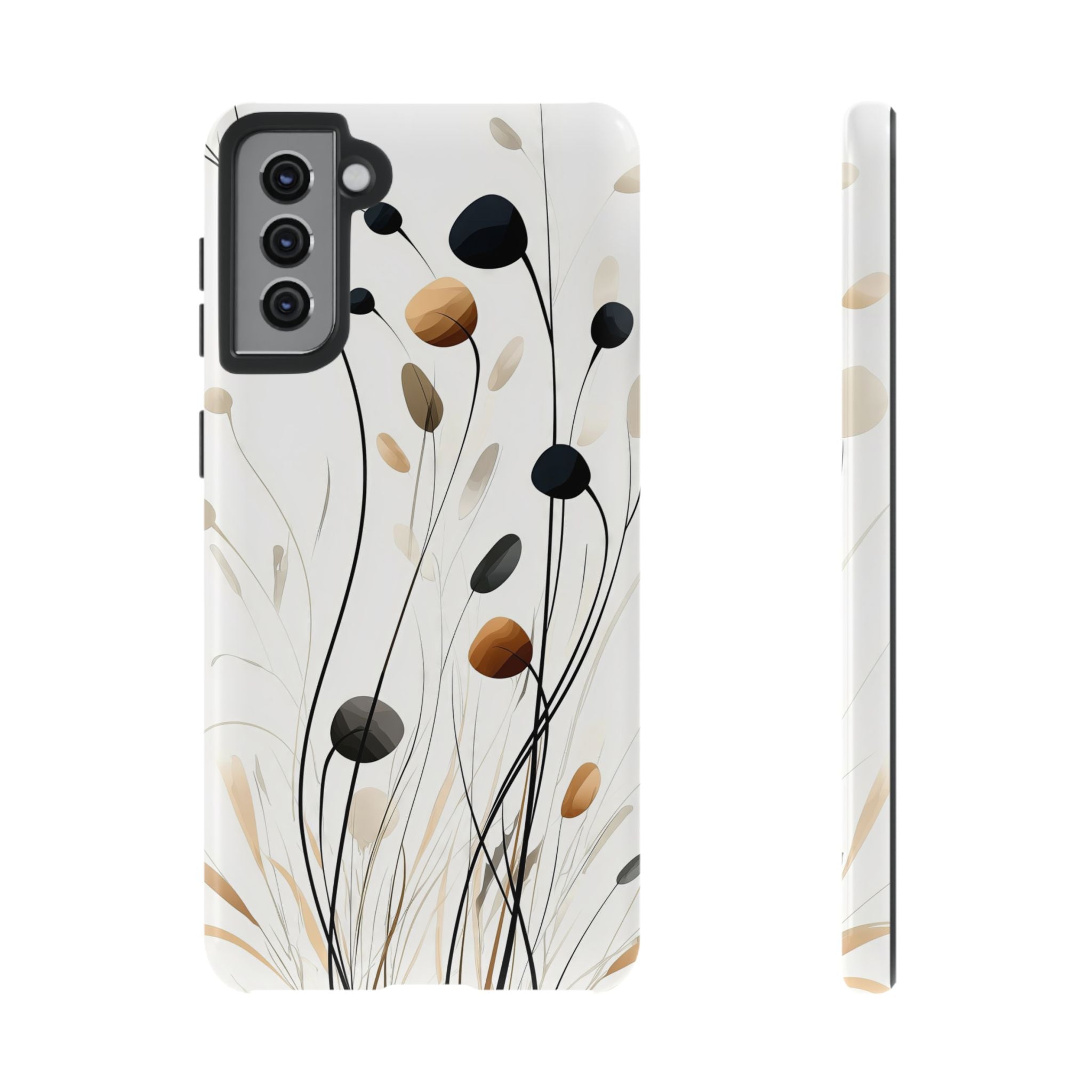 Floral Breeze Tough Samsung Galaxy Case | Neutral Botanical